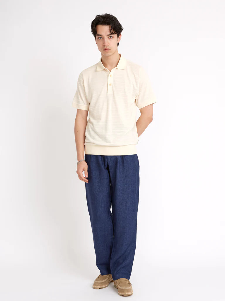 Glendale Polo Shirt - Cream Dornie