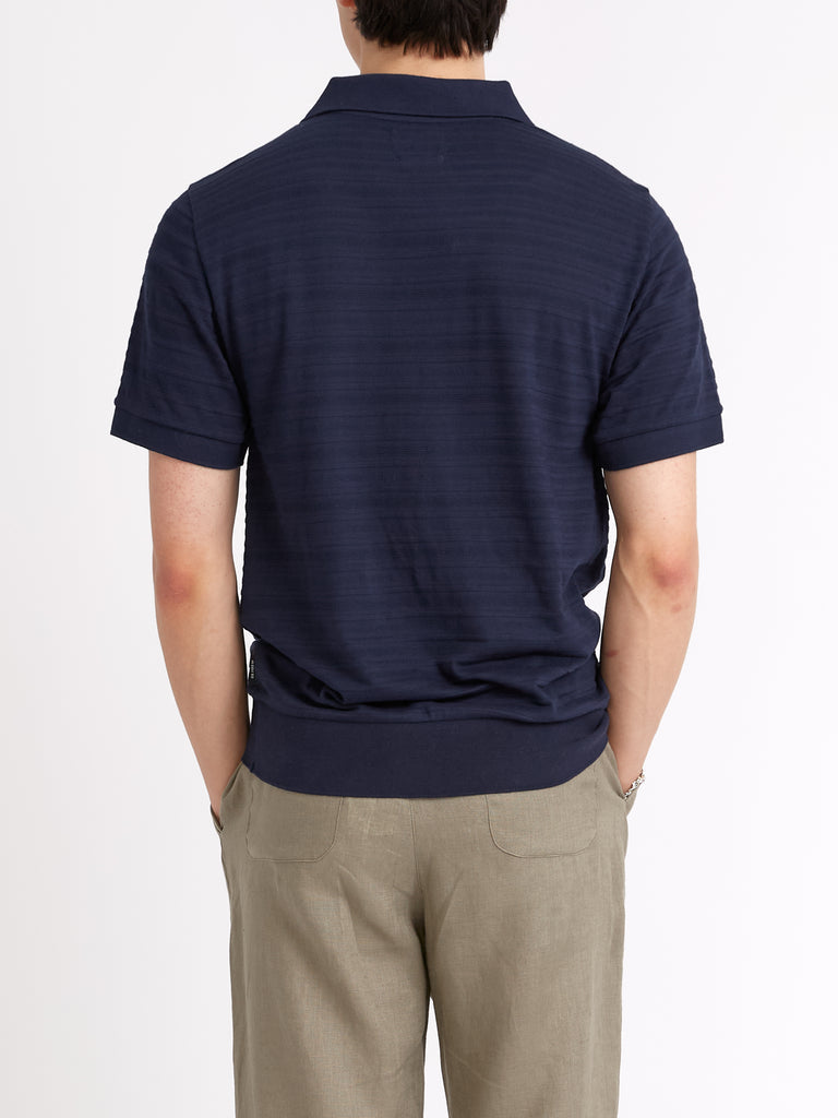 Glendale Polo Shirt - Navy Dornie