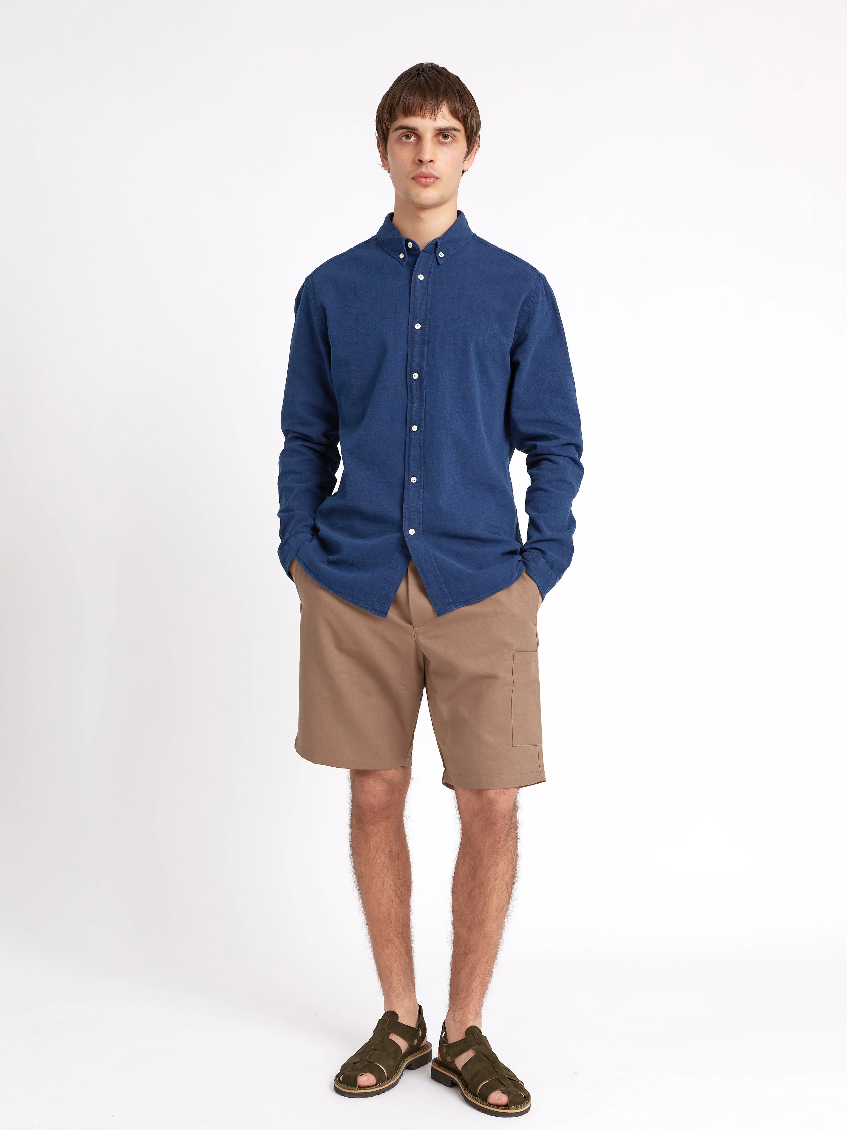 Brook Shirt - Kildale Indigo Rinse