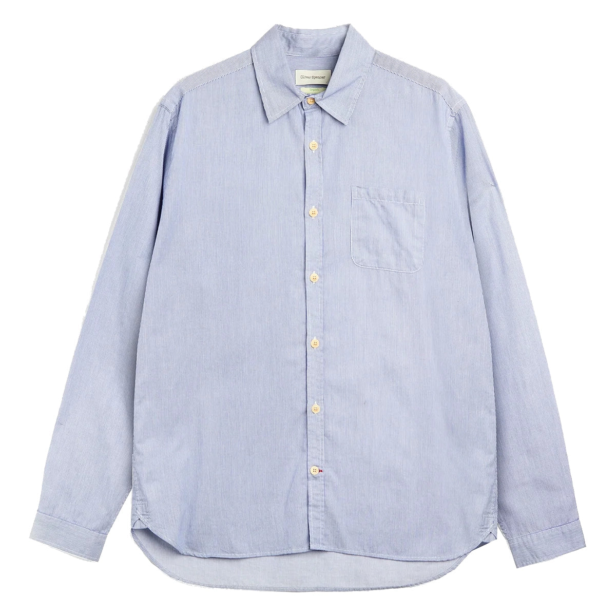New York Special Shirt - White/Blue Collins
