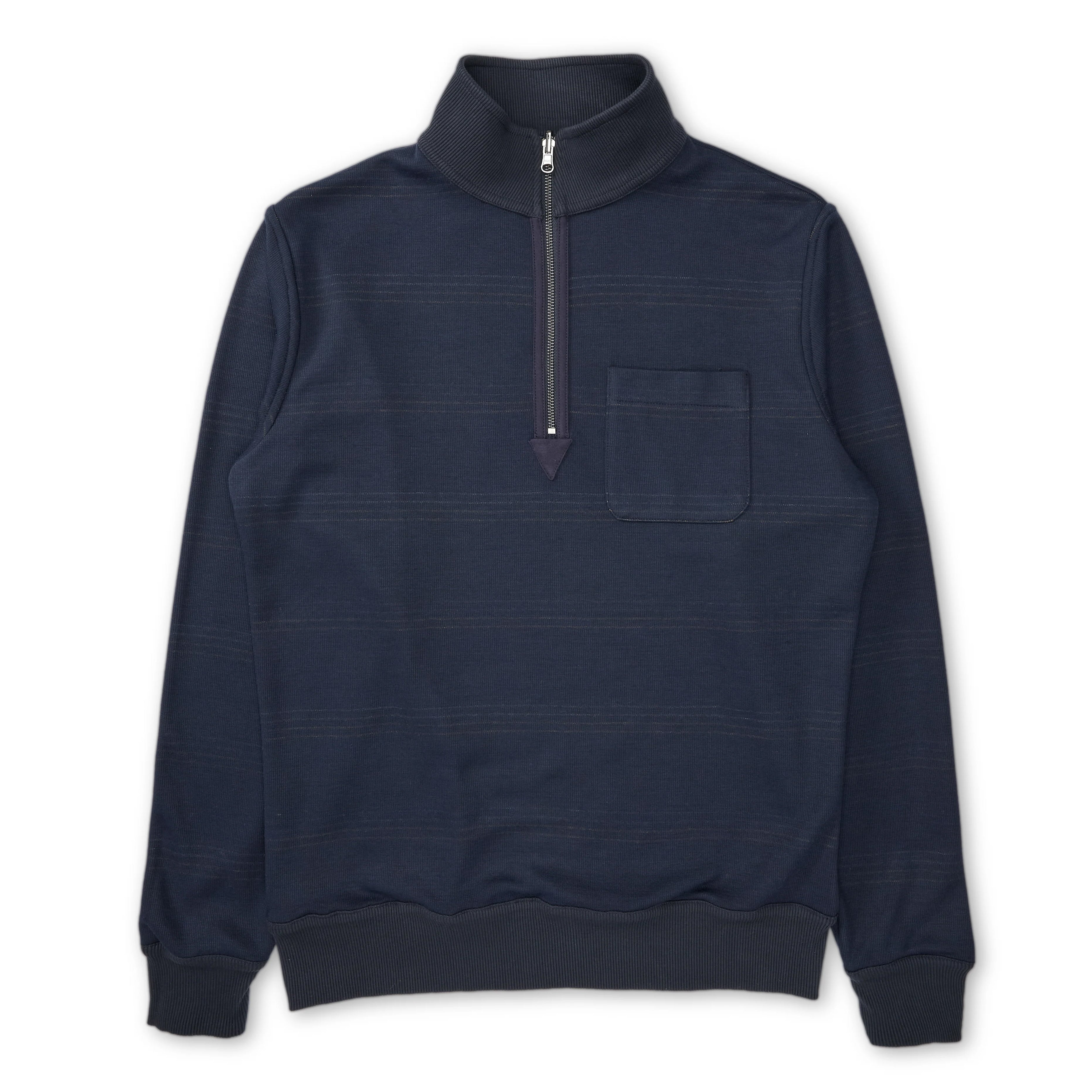 Reversible Half Zip Sweatshirt - Hinkley Navy/Green