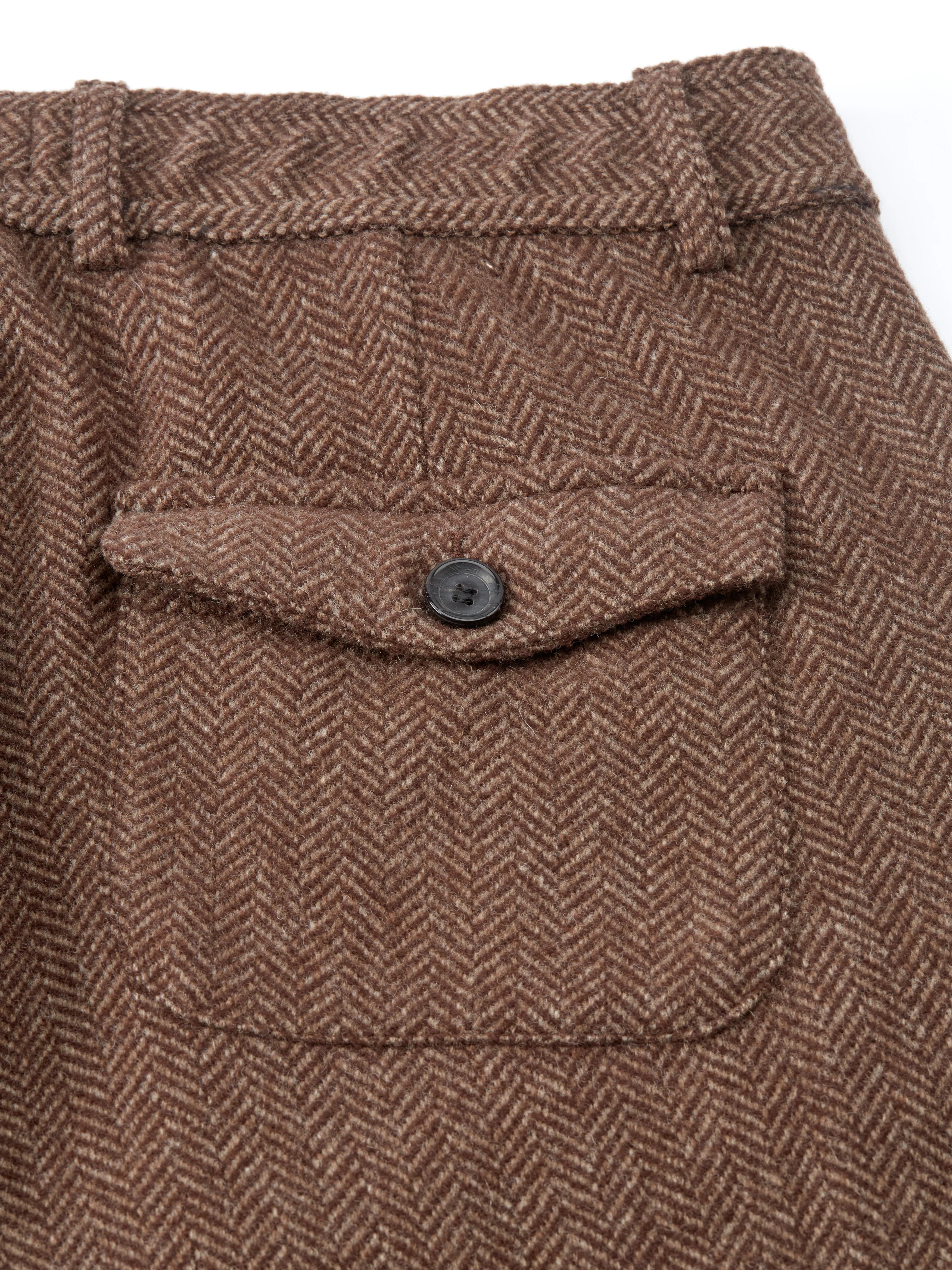 Drawstring Trousers - Whittaker Brown