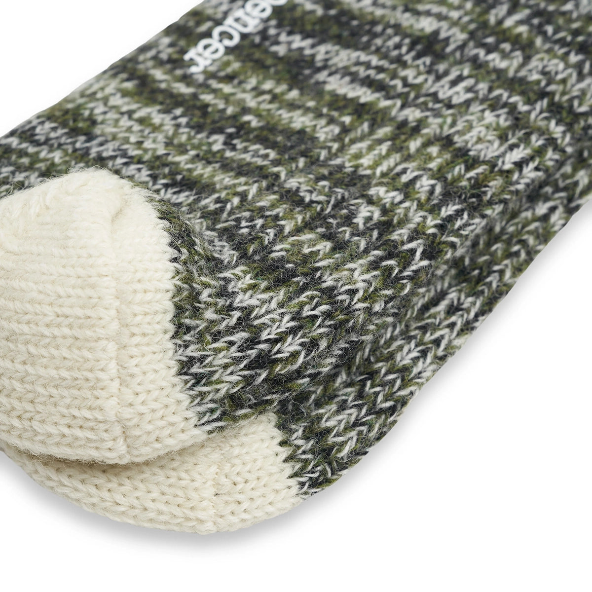Edmund Socks - Moss Green/Pistachio Finn