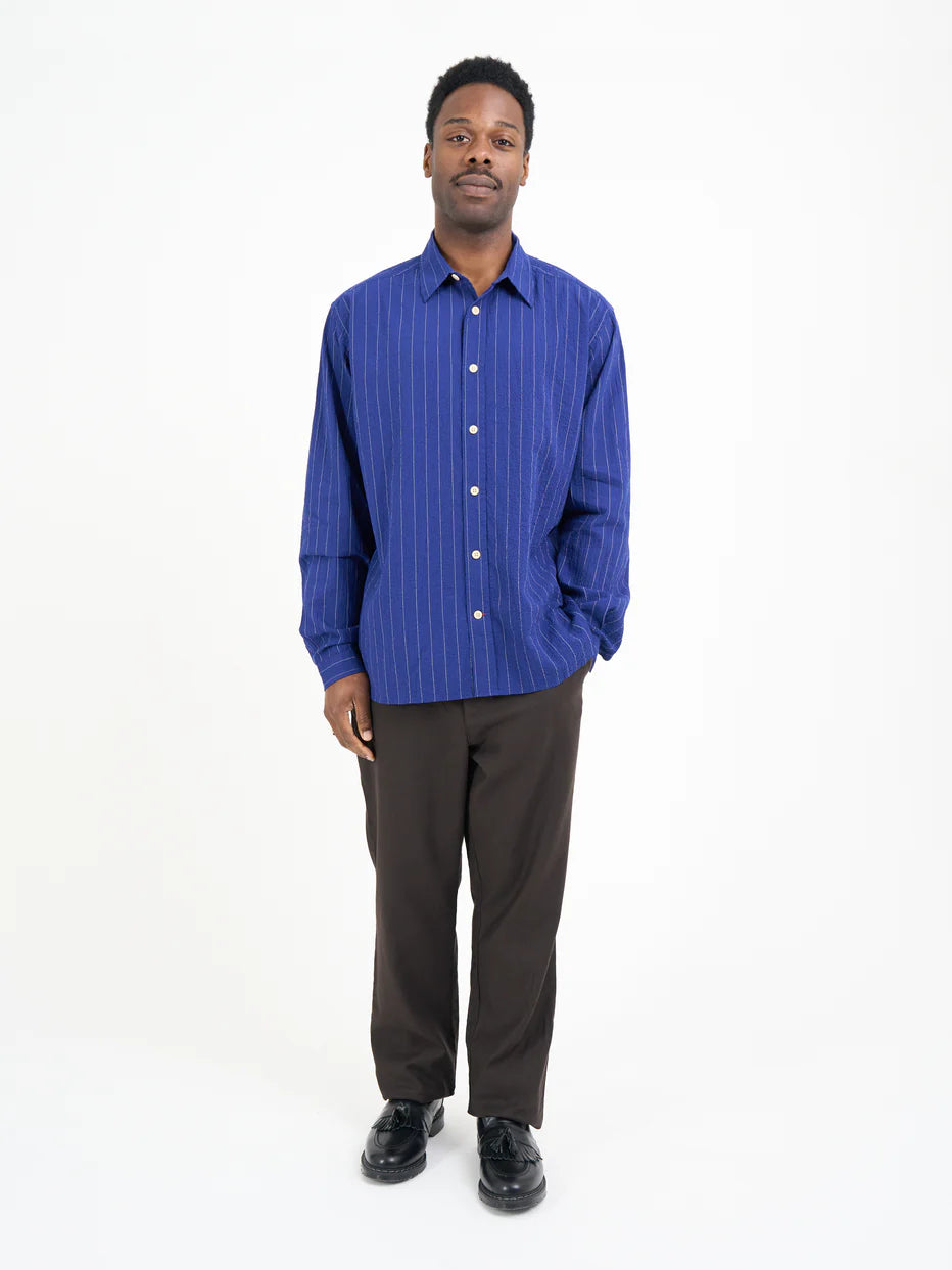 Atlanta Short Sleeve Shirt - Patterson Blue