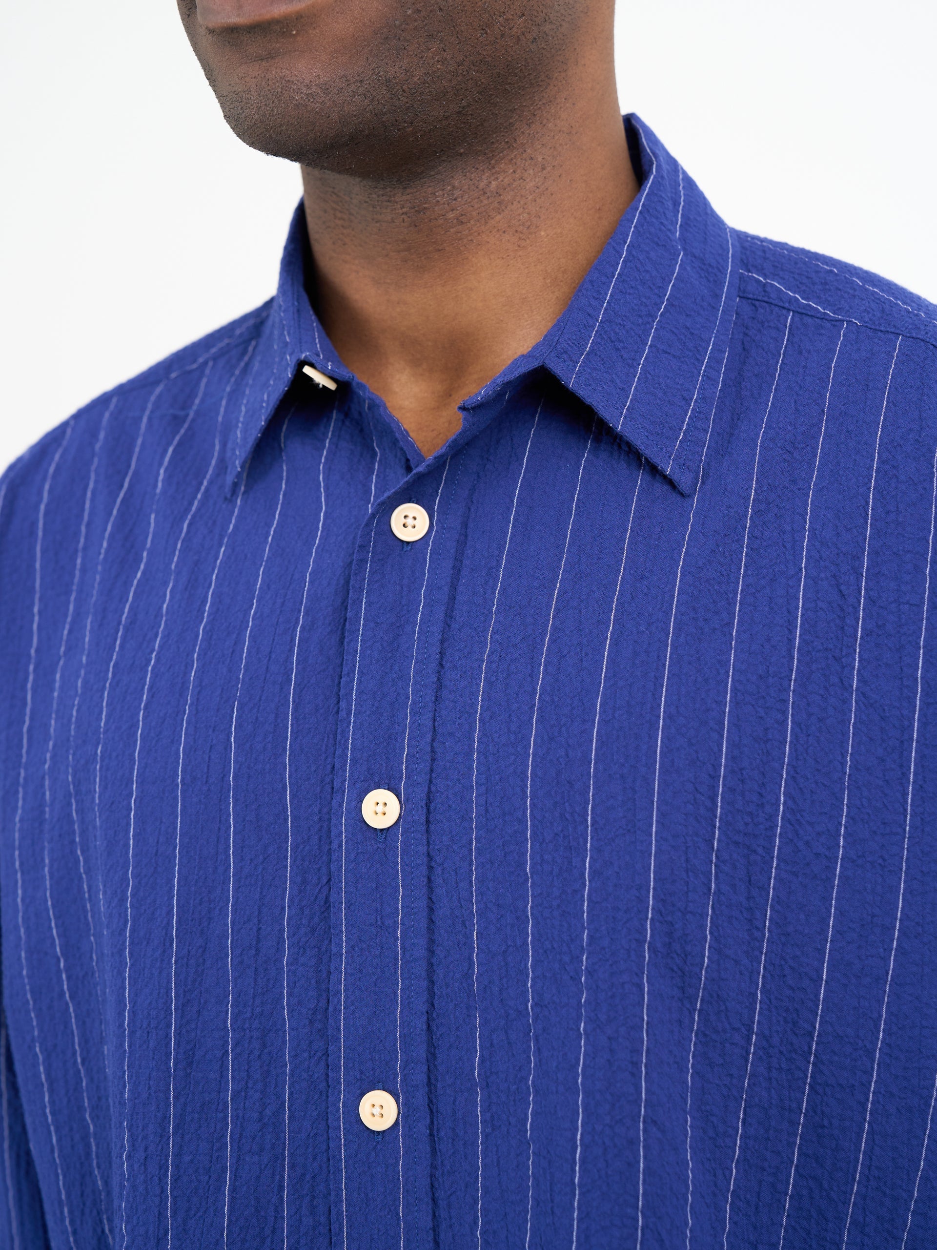 Atlanta Short Sleeve Shirt - Patterson Blue