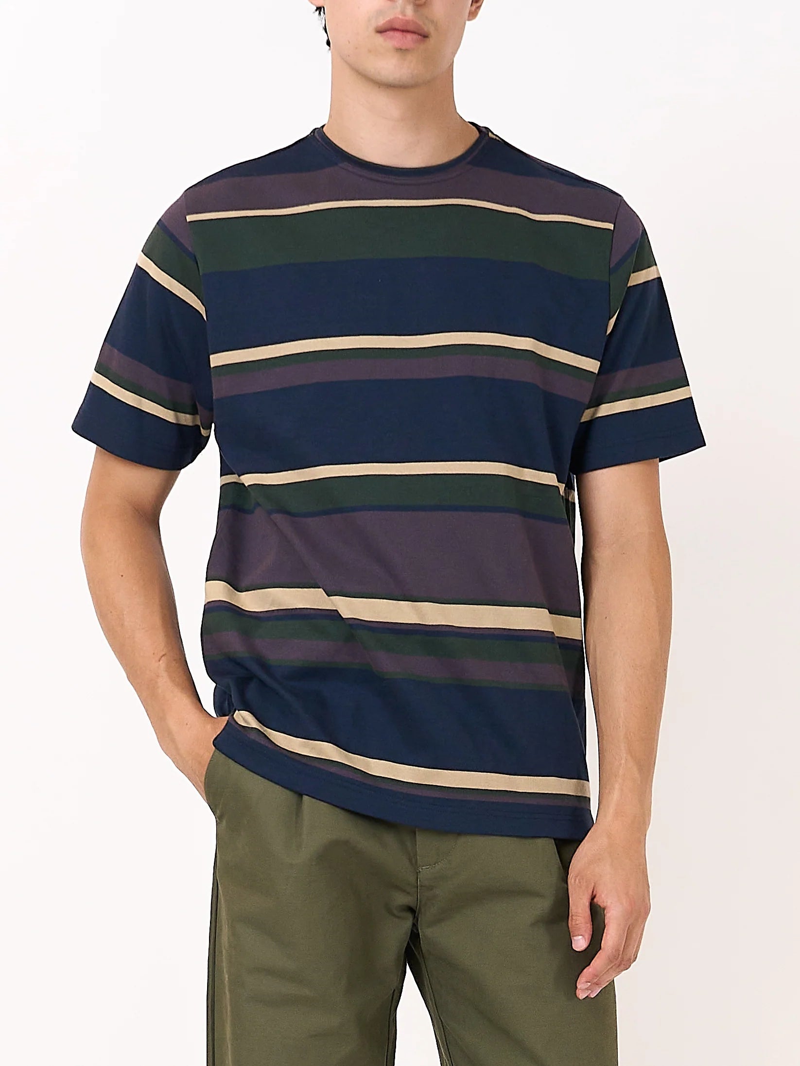 Box T-Shirt - Elsmere Aubergine Multi