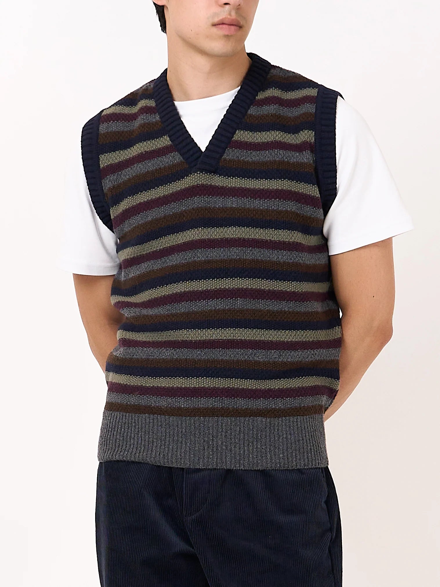 Graves V Neck Vest - Bryant Multi