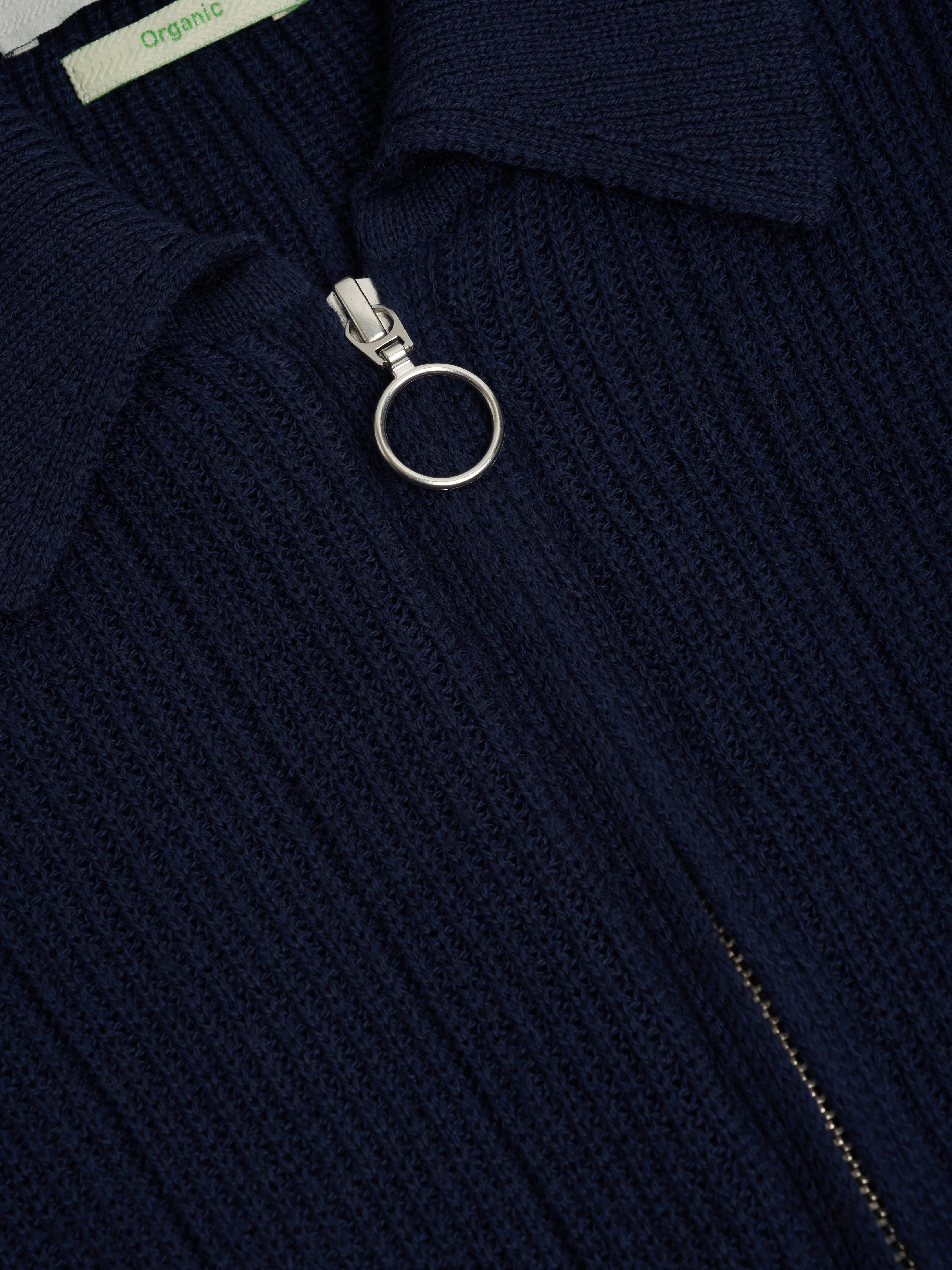 Brice Half Zip Jumper - Navy Overton