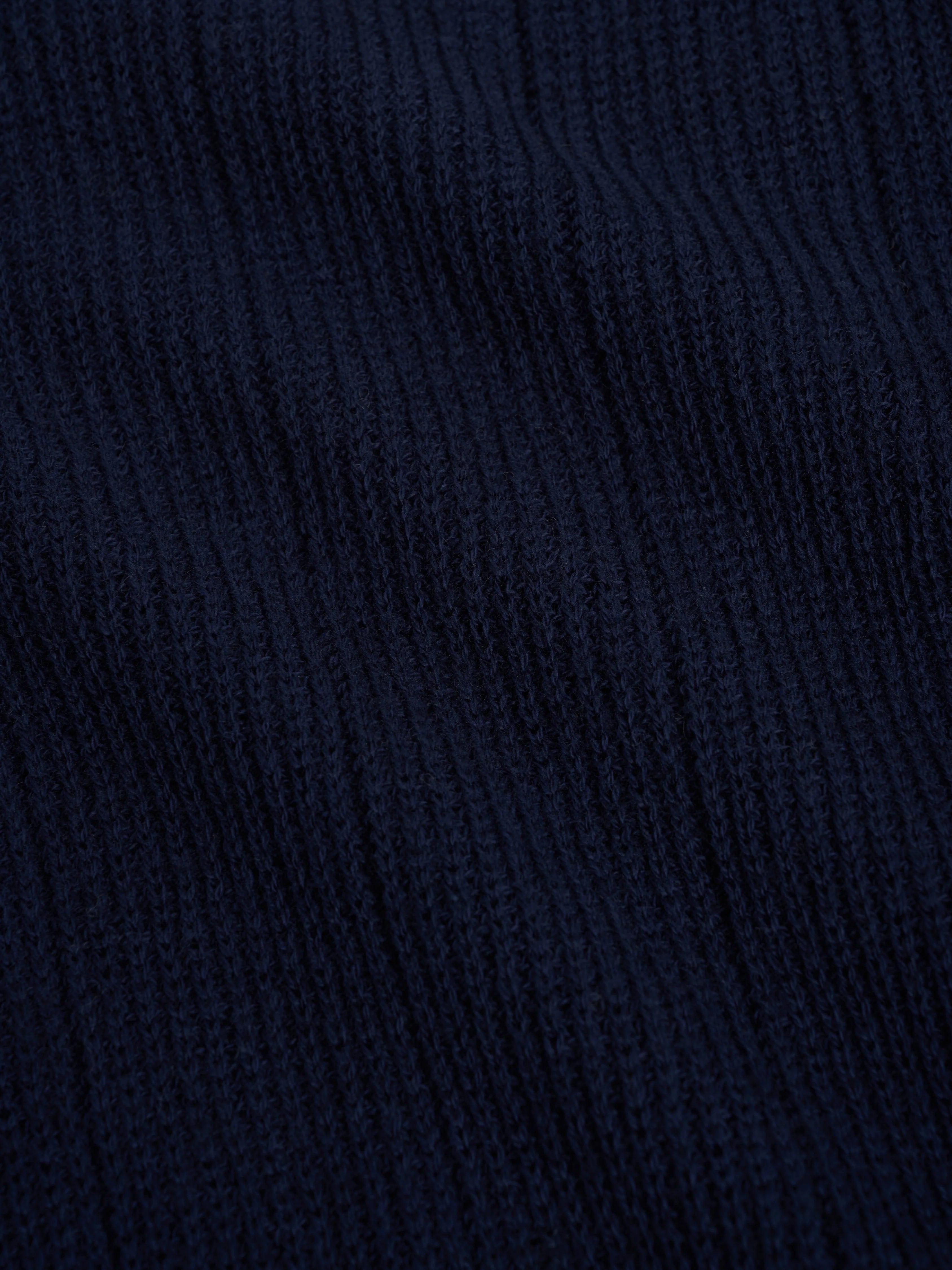 Brice Half Zip Jumper - Navy Overton