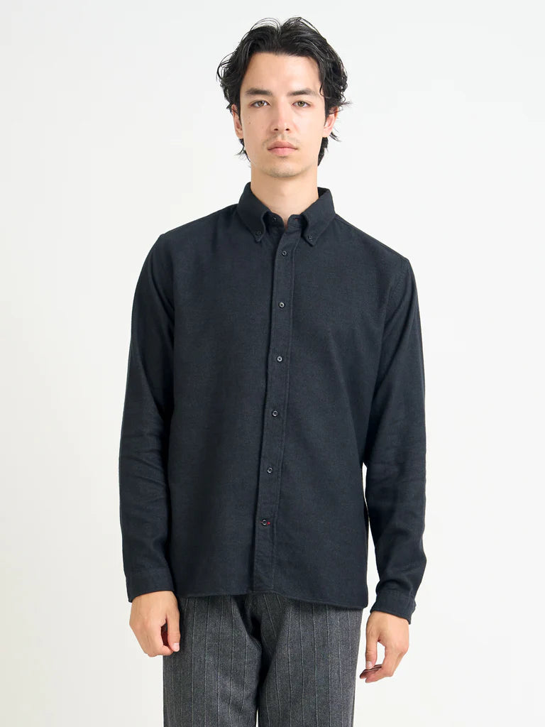 Brook Shirt - Charcoal Holloway