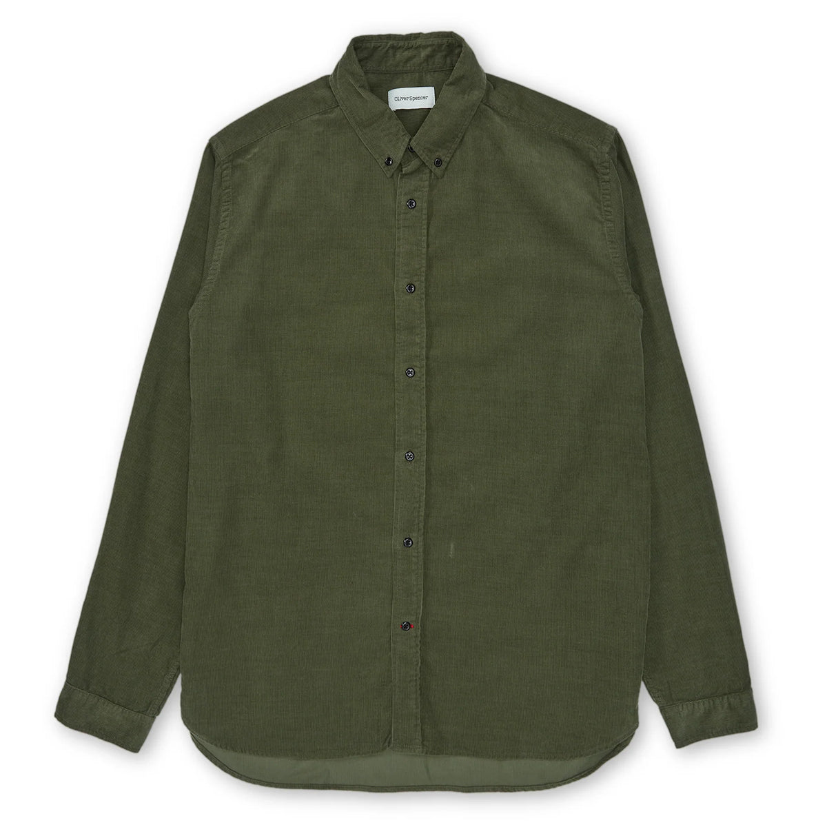 Brook Shirt - Mersey Cord Green