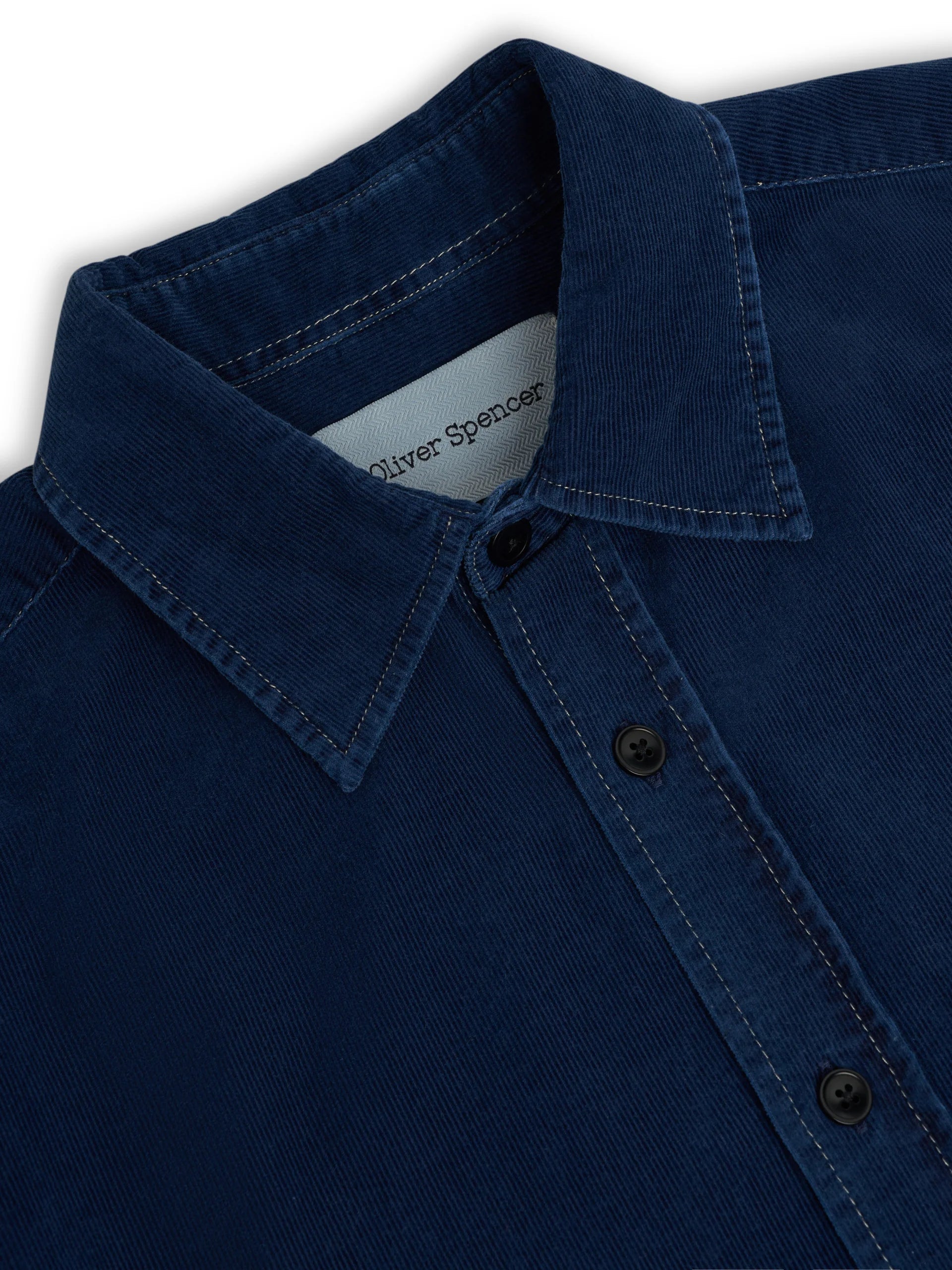 Atlanta Shirt - Indigo Blue Rinse Newson Cord