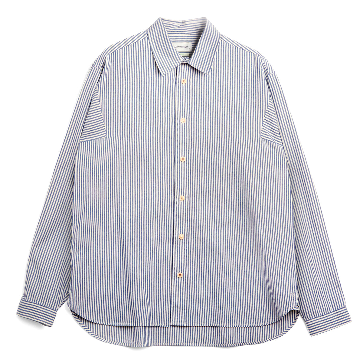 Garrison Loose Fit Shirt - Blue Brimham
