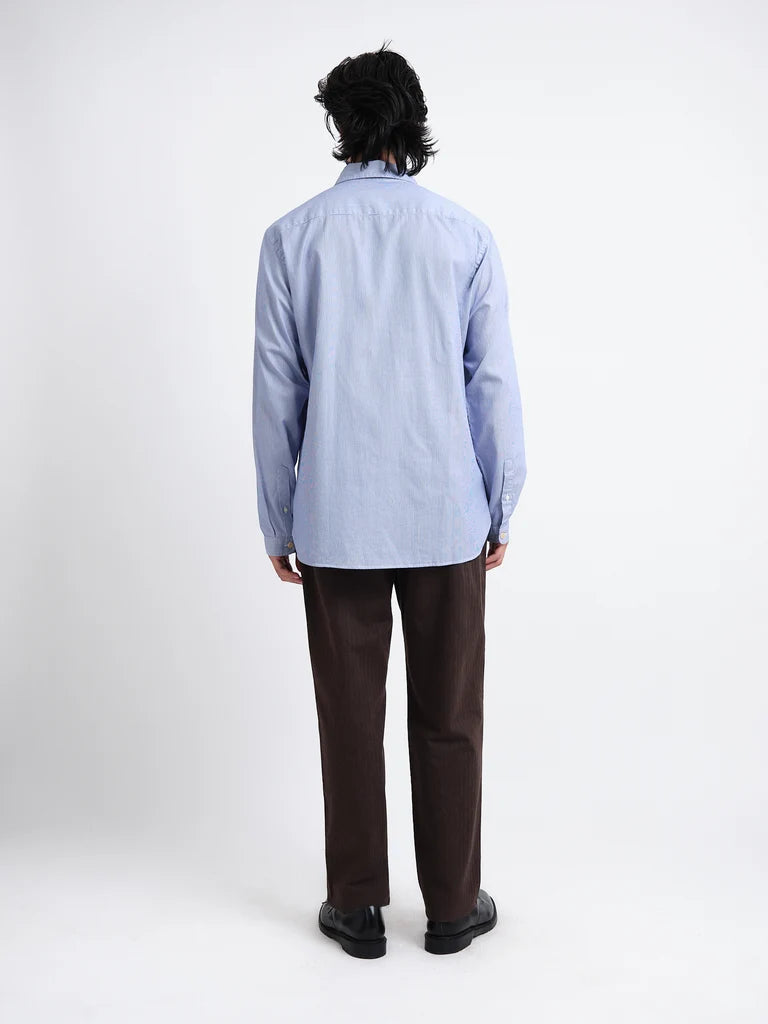 New York Special Shirt - White/Blue Collins