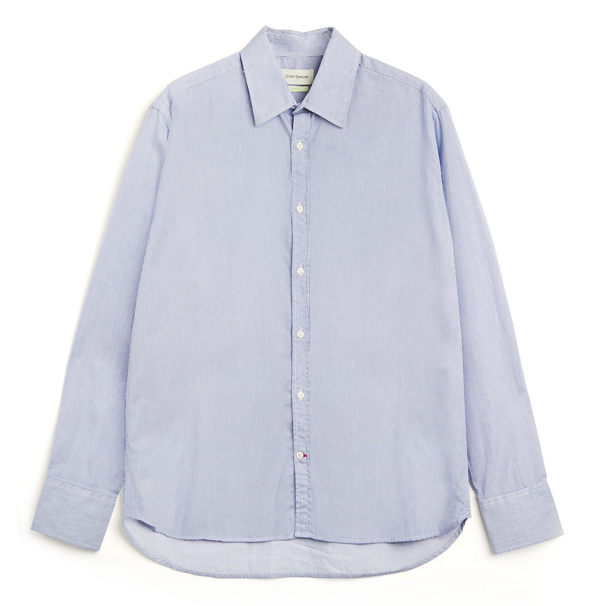 Conduit Classic Shirt - White/Blue Collins