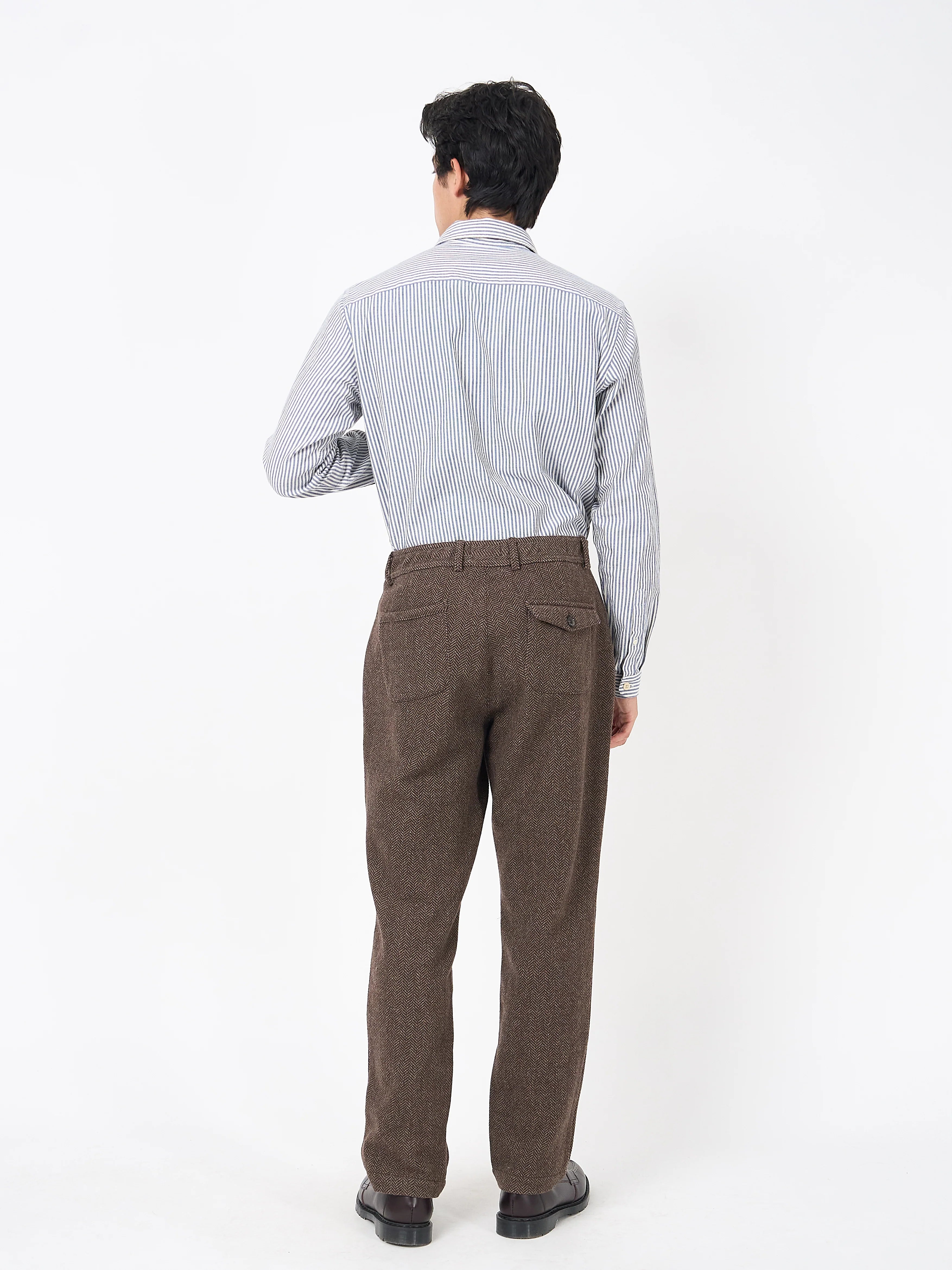 Drawstring Trousers - Whittaker Brown