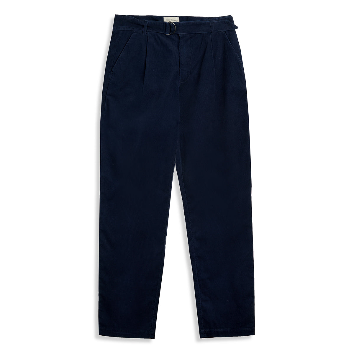 Belted Trousers - Indigo Newson Cord