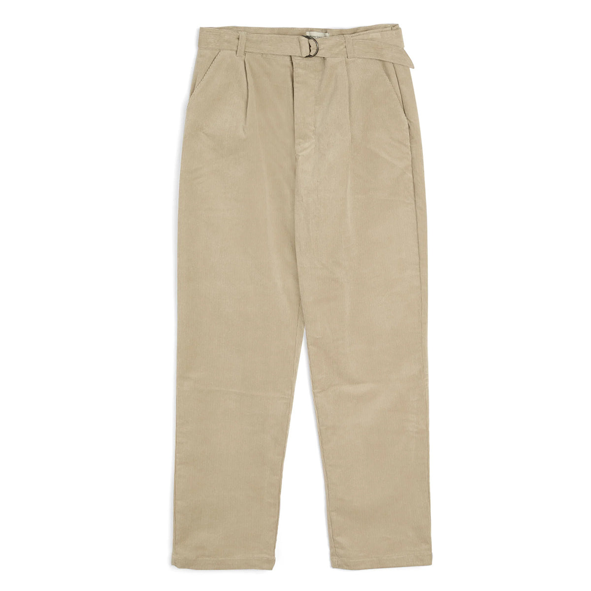 Belted Trousers - Beige Sibley Cord