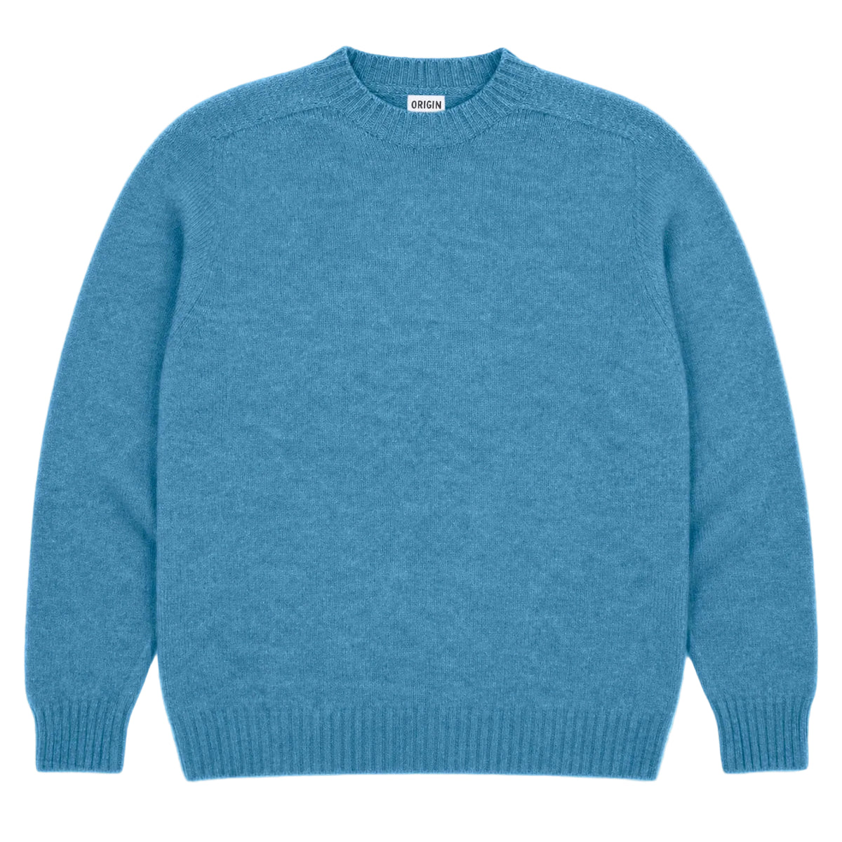 Seamless Crew Lambswool Jumper - Dusk
