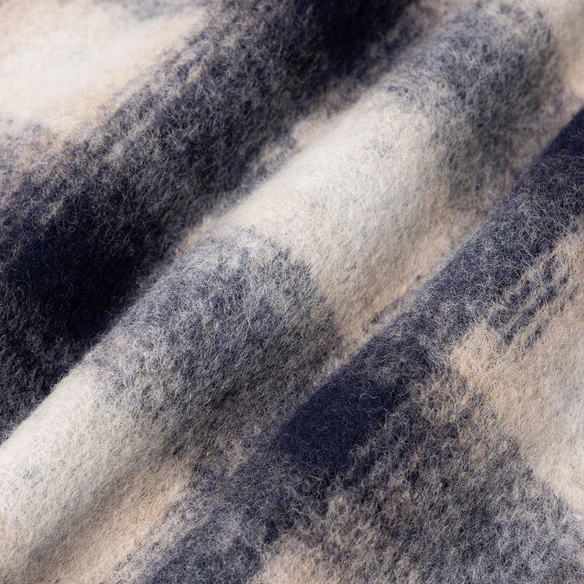 Ormiston Jacket - Navy Check Wool Blend