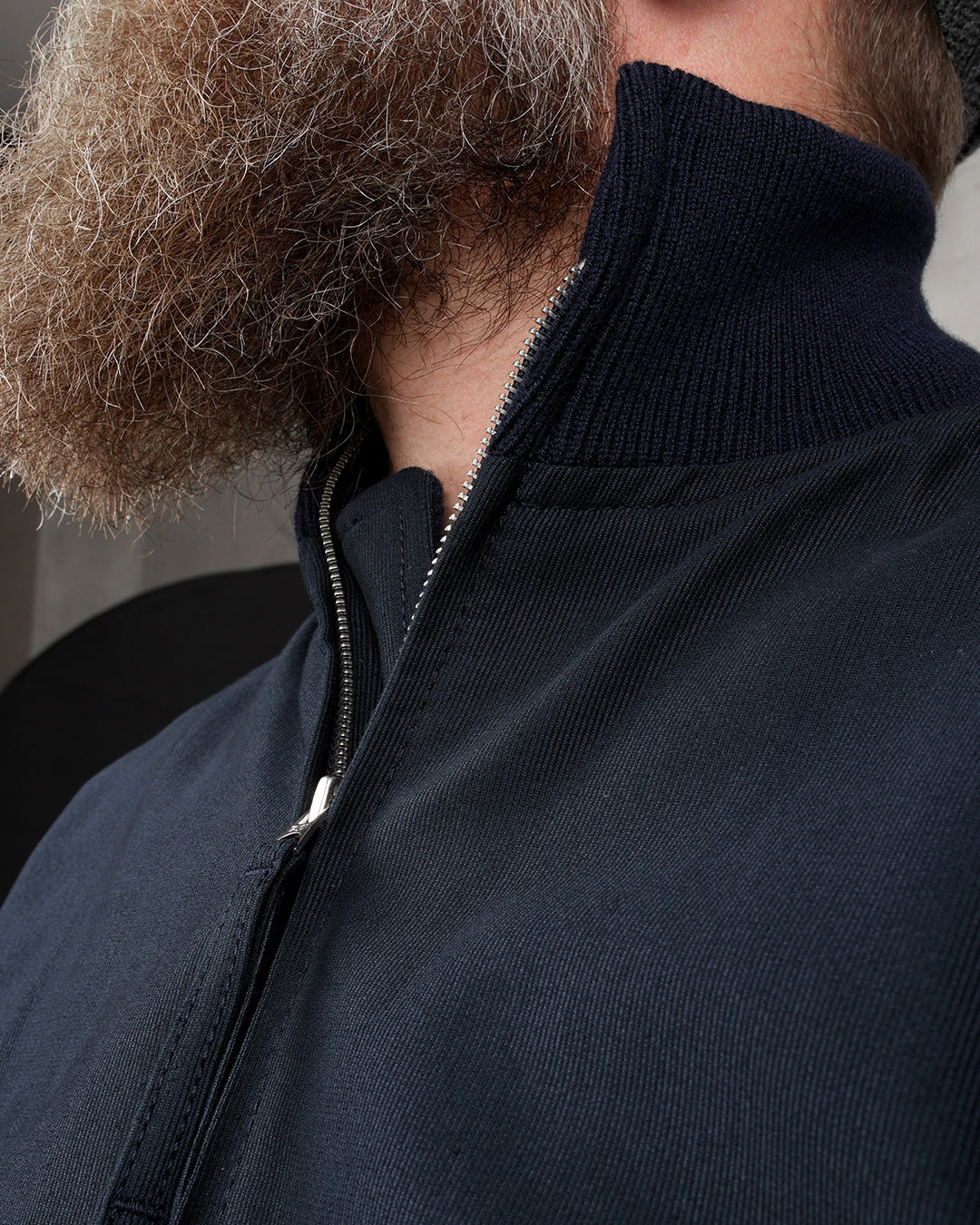 1942 Deck Zip Jacket - Dark Blue