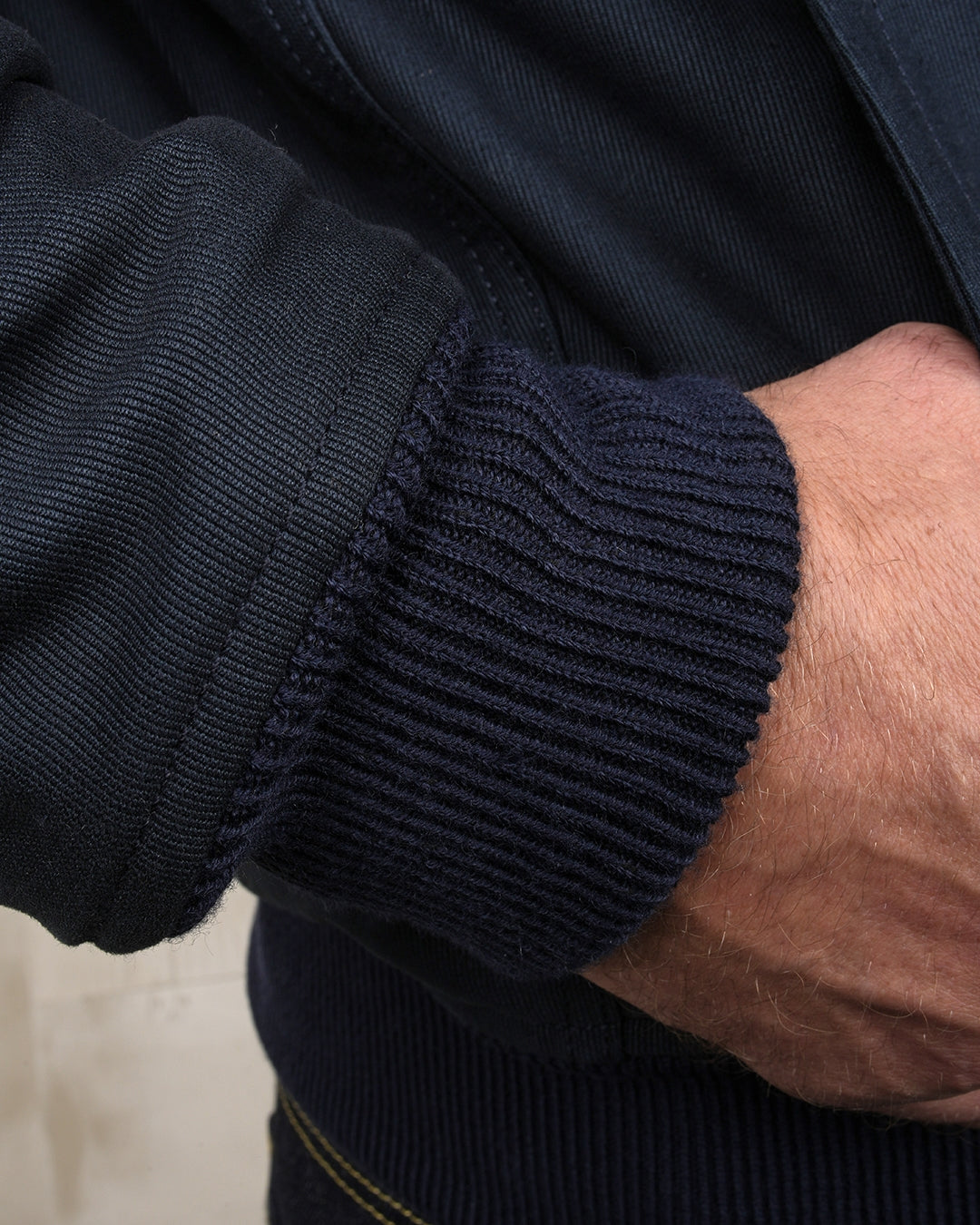 1942 Deck Zip Jacket - Dark Blue