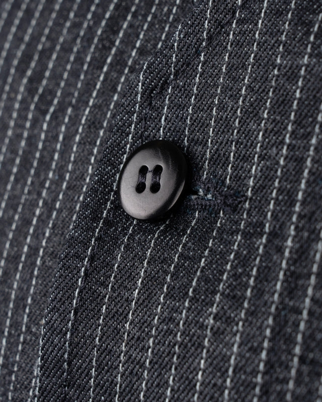 1937 Roamer Vest - Blue Wabash