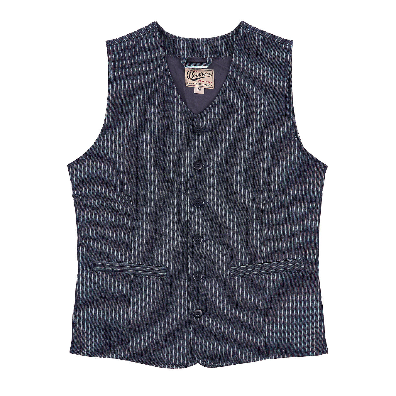 1905 Hauler Vest - Blue Wabash