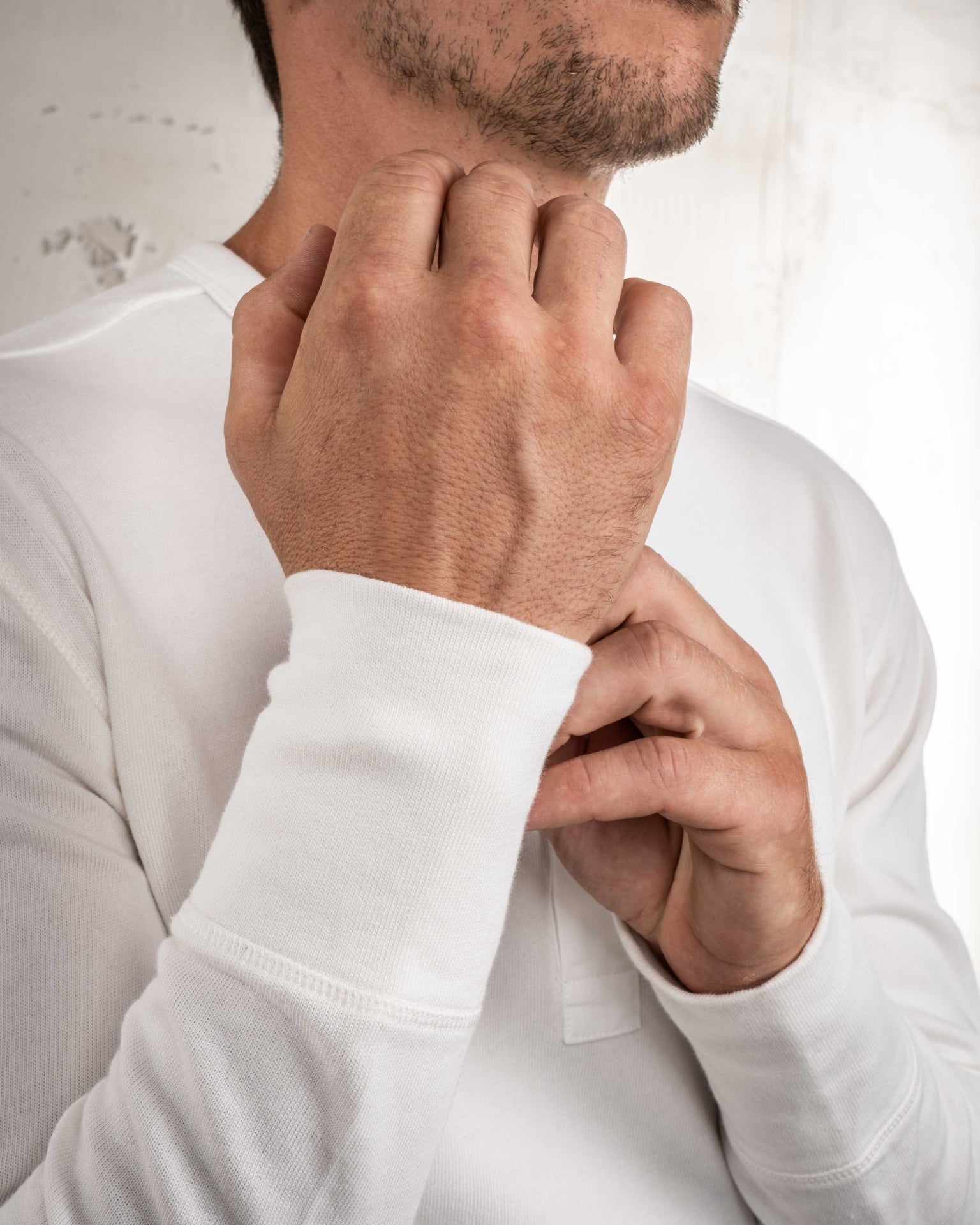 1954 Utility Shirt Long Sleeve - Ecru