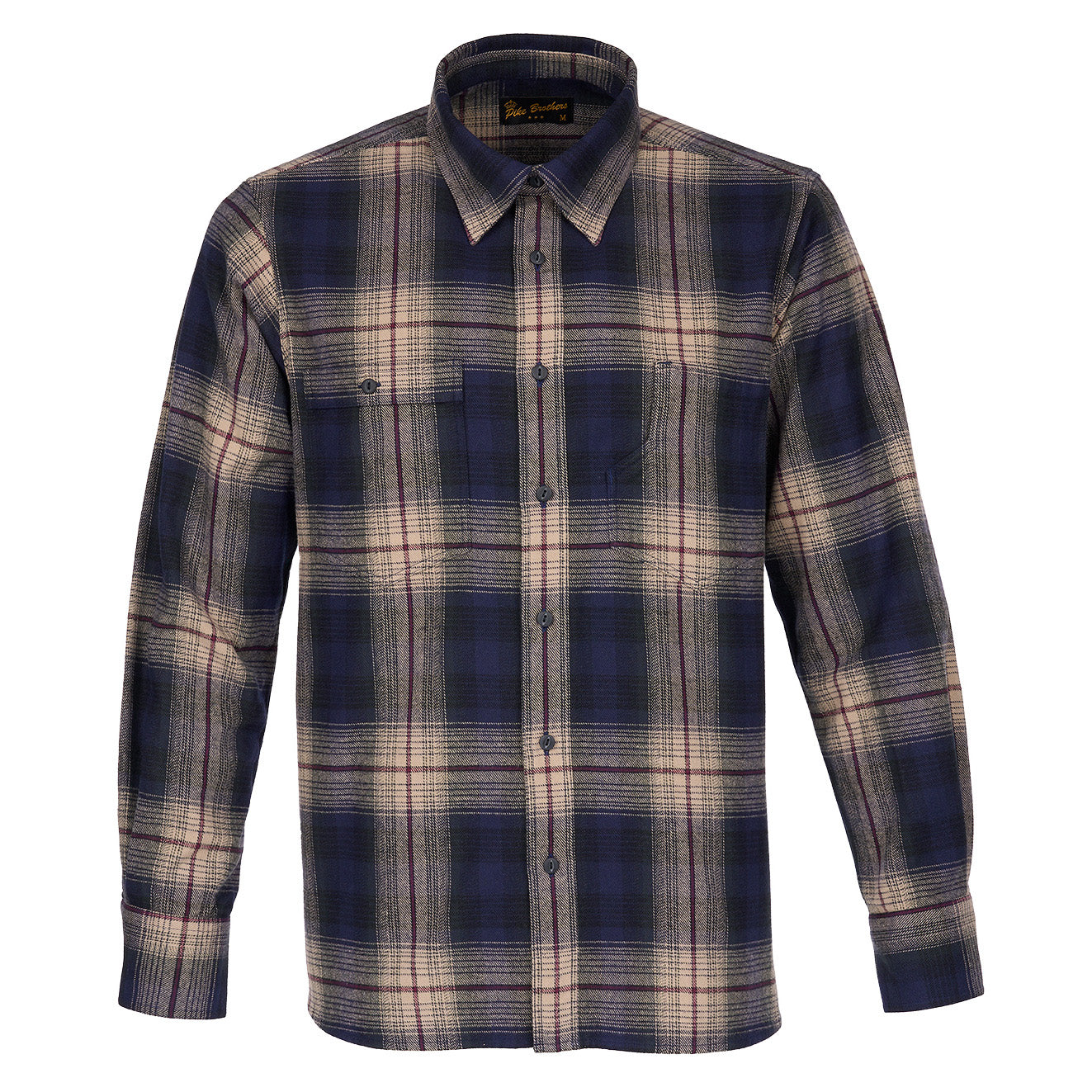 1937 Roamer Shirt - Blue/Beige