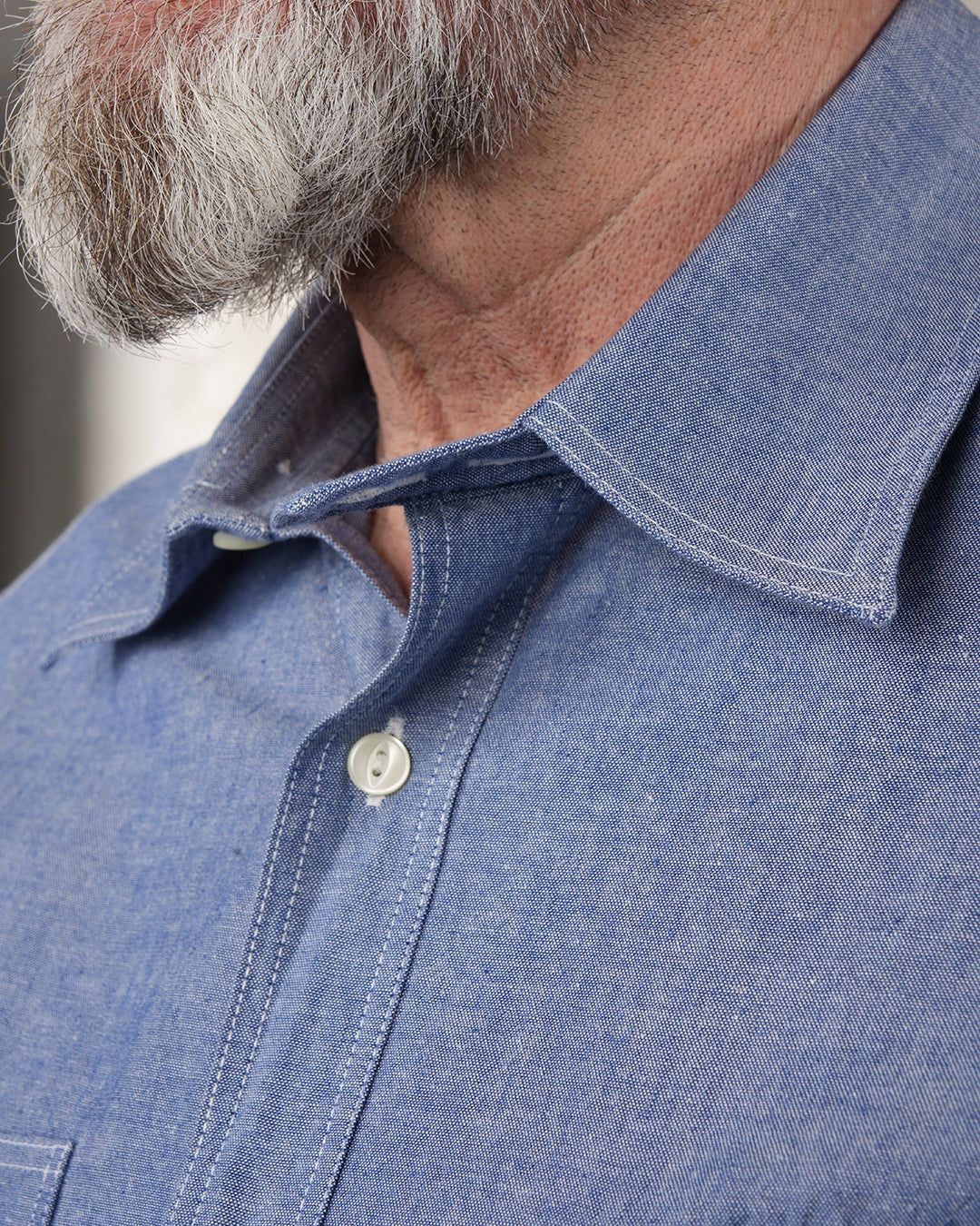 1937 Roamer Shirt Blue - Chambray