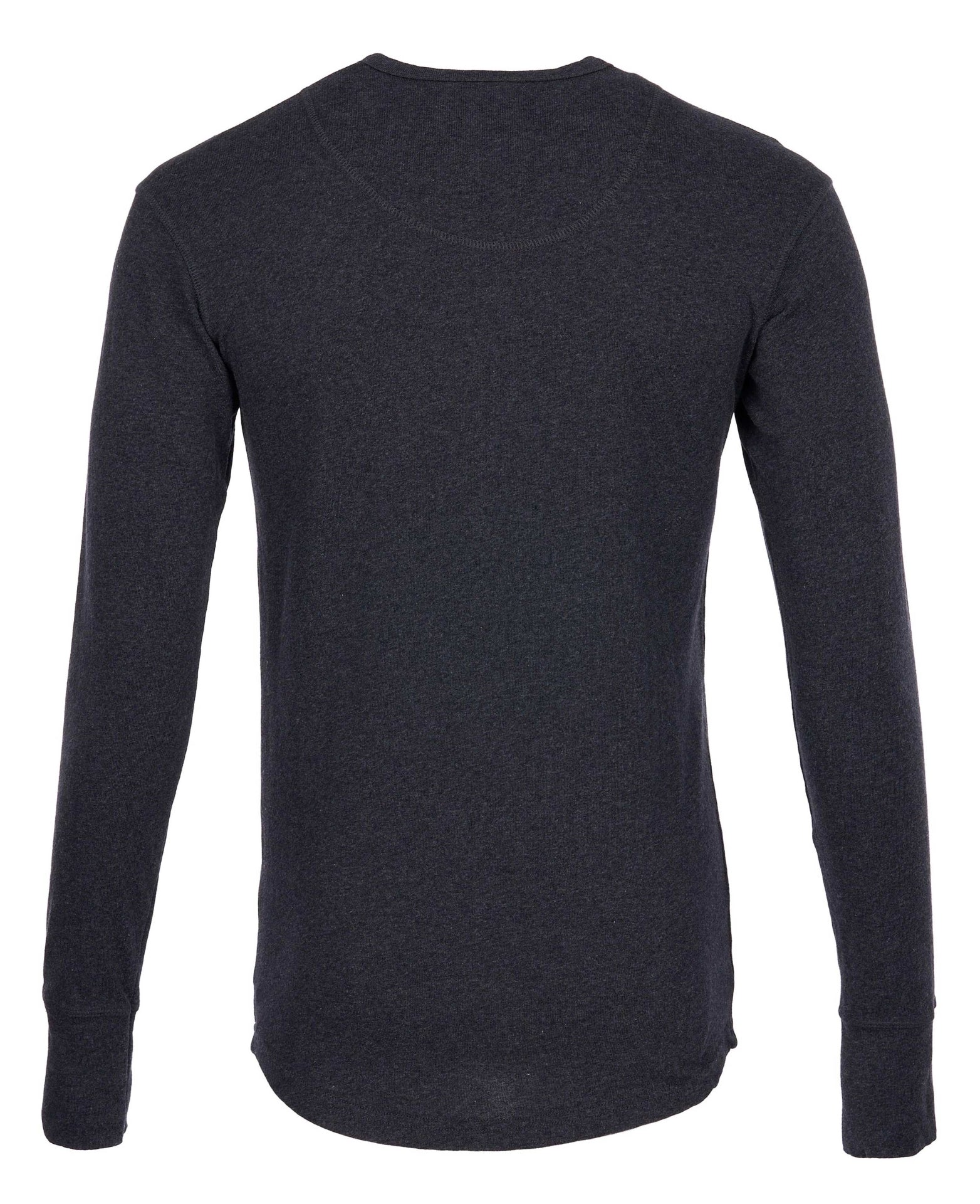 1927 Henley Long Sleeve T-Shirt - Iron Grey