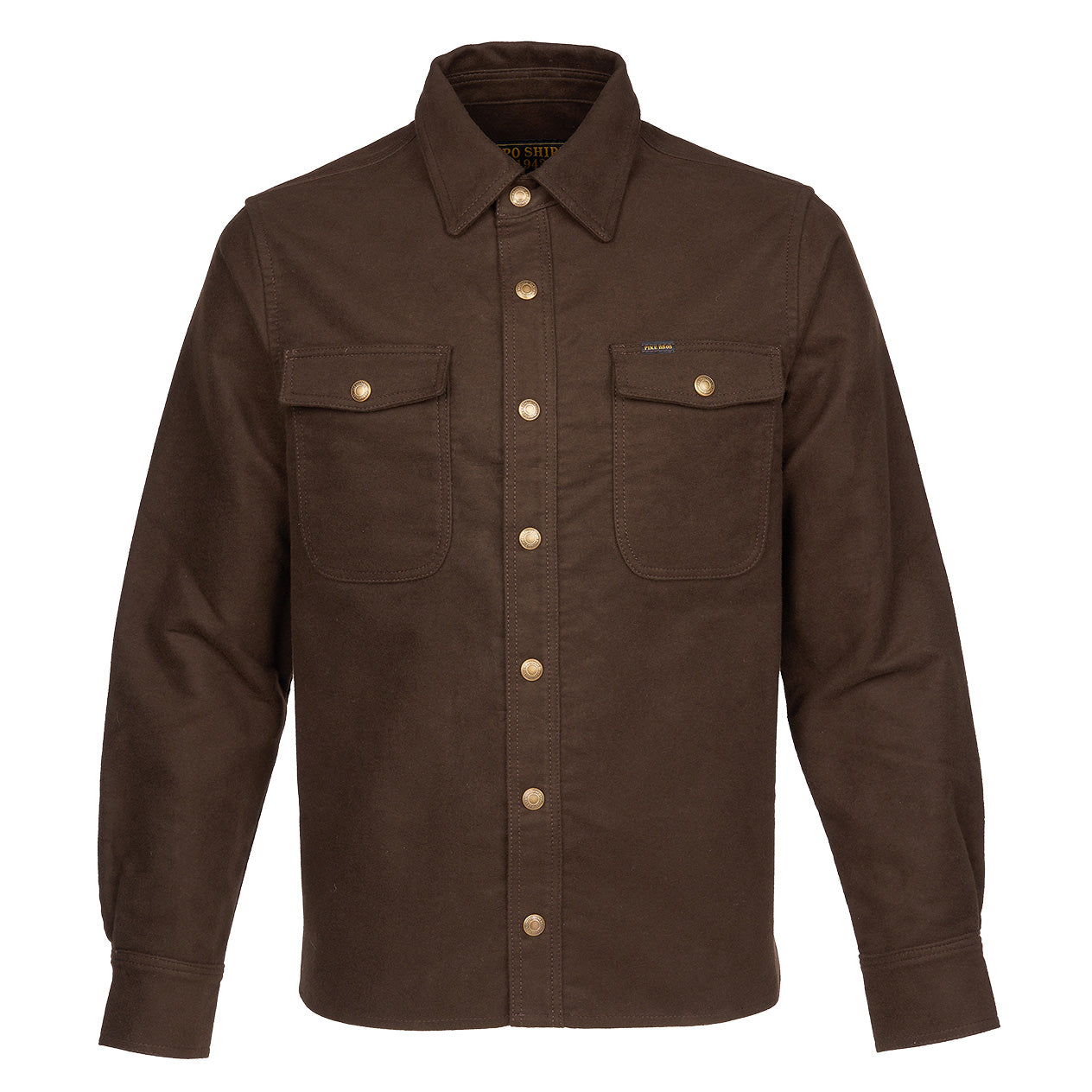 1943 CPO Shirt - Soil Brown Moleskin