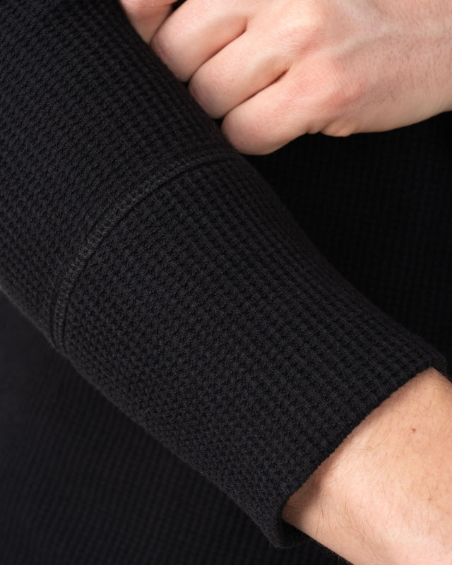 1936 Waffle Shirt - Black