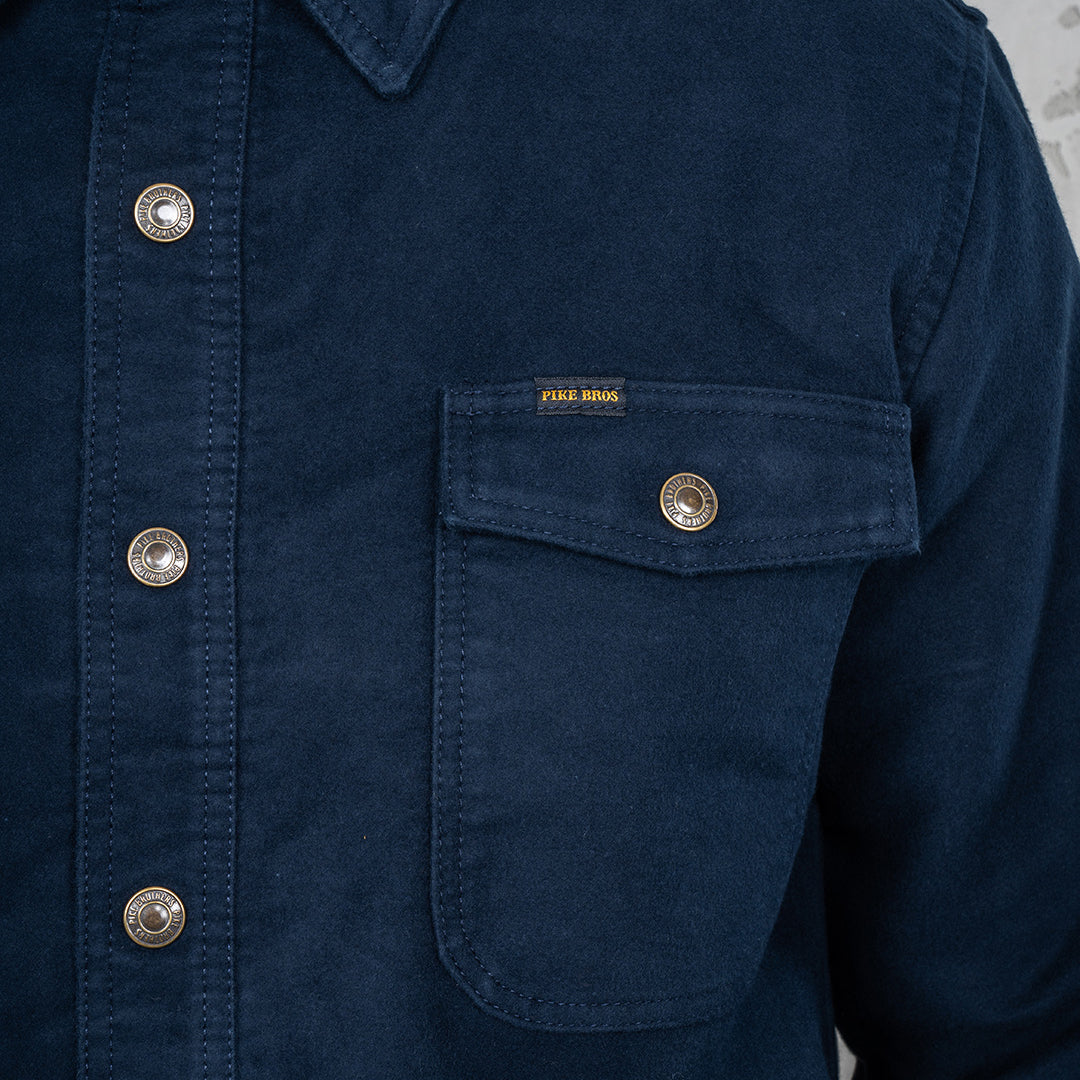 1943 CPO Shirt - Moleskin Navy