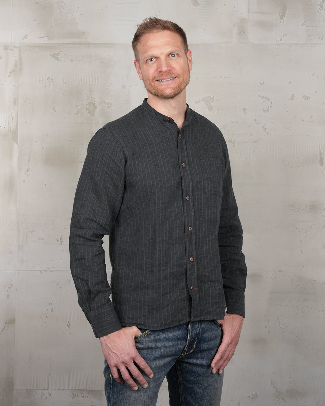 1923 Buccanoy Shirt - Wicklow Navy