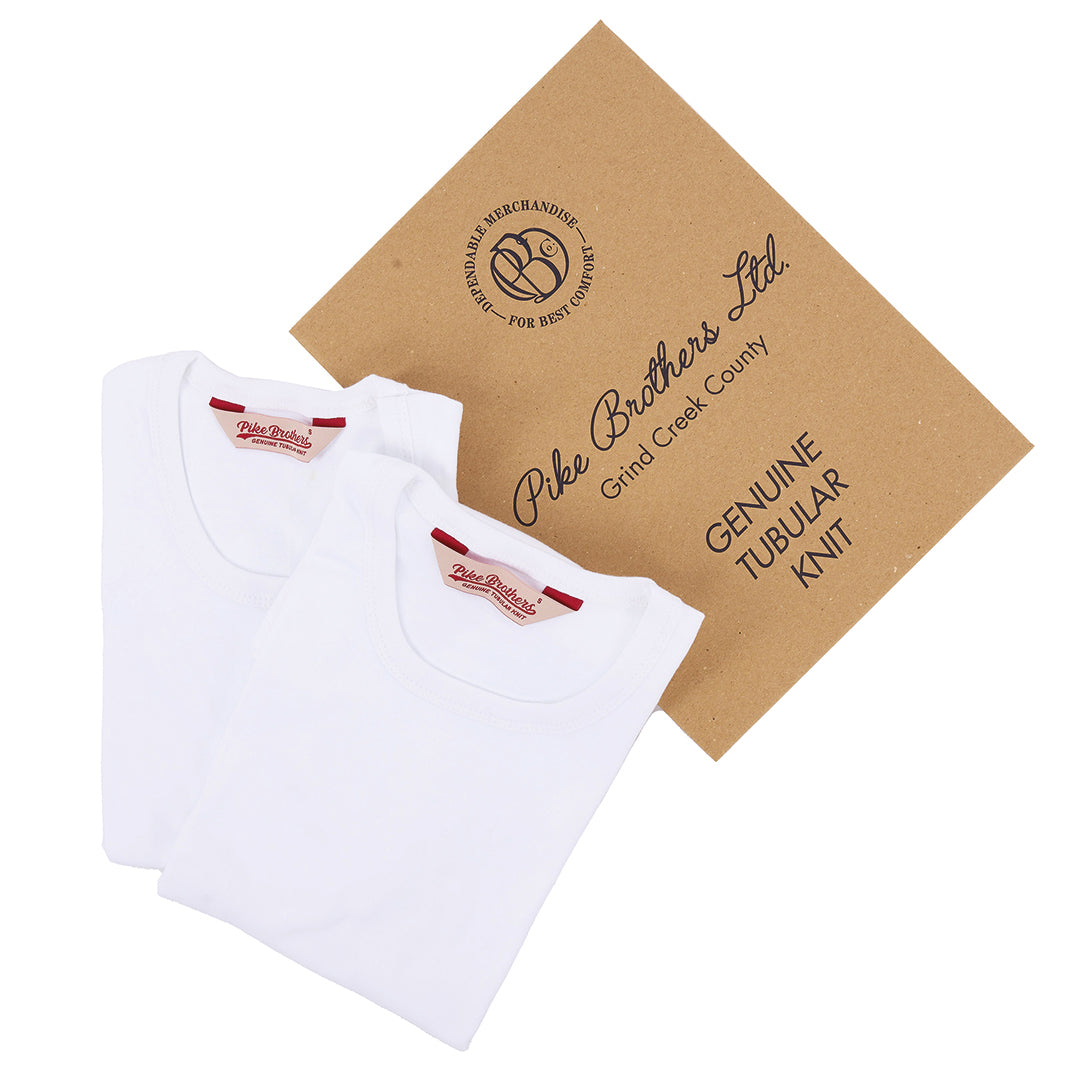 1947 Round Neck (Pack of x2) - White