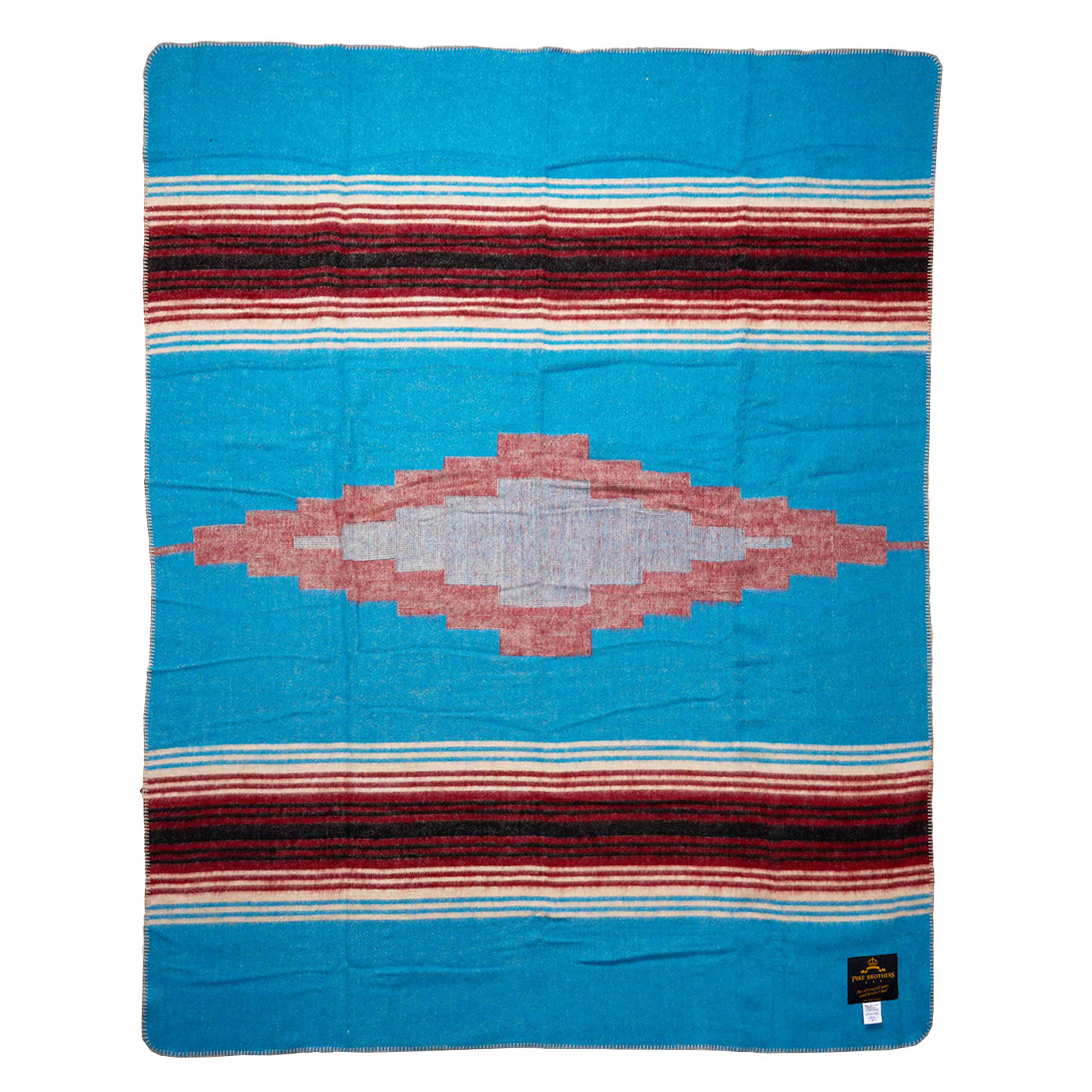 1969 Wool Blanket - Tolani Teal