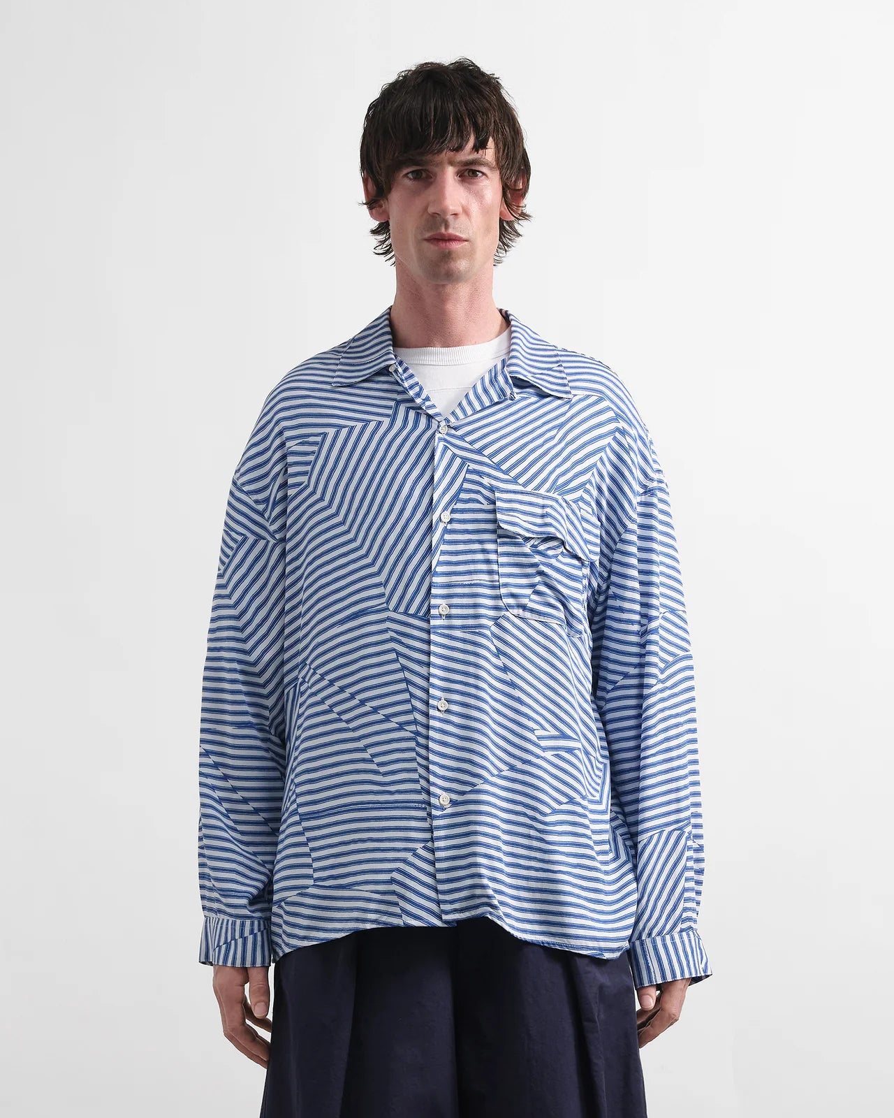 Wray Shirt - Blue/White