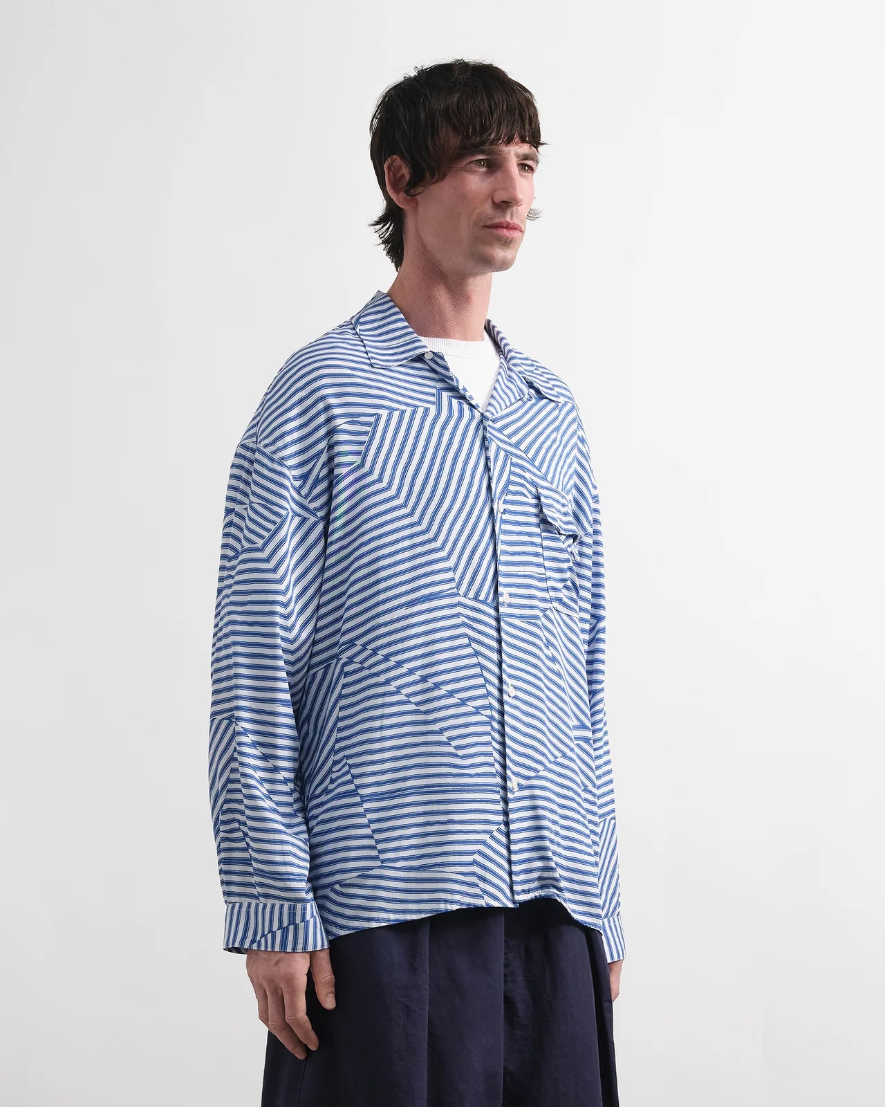 Wray Shirt - Blue/White