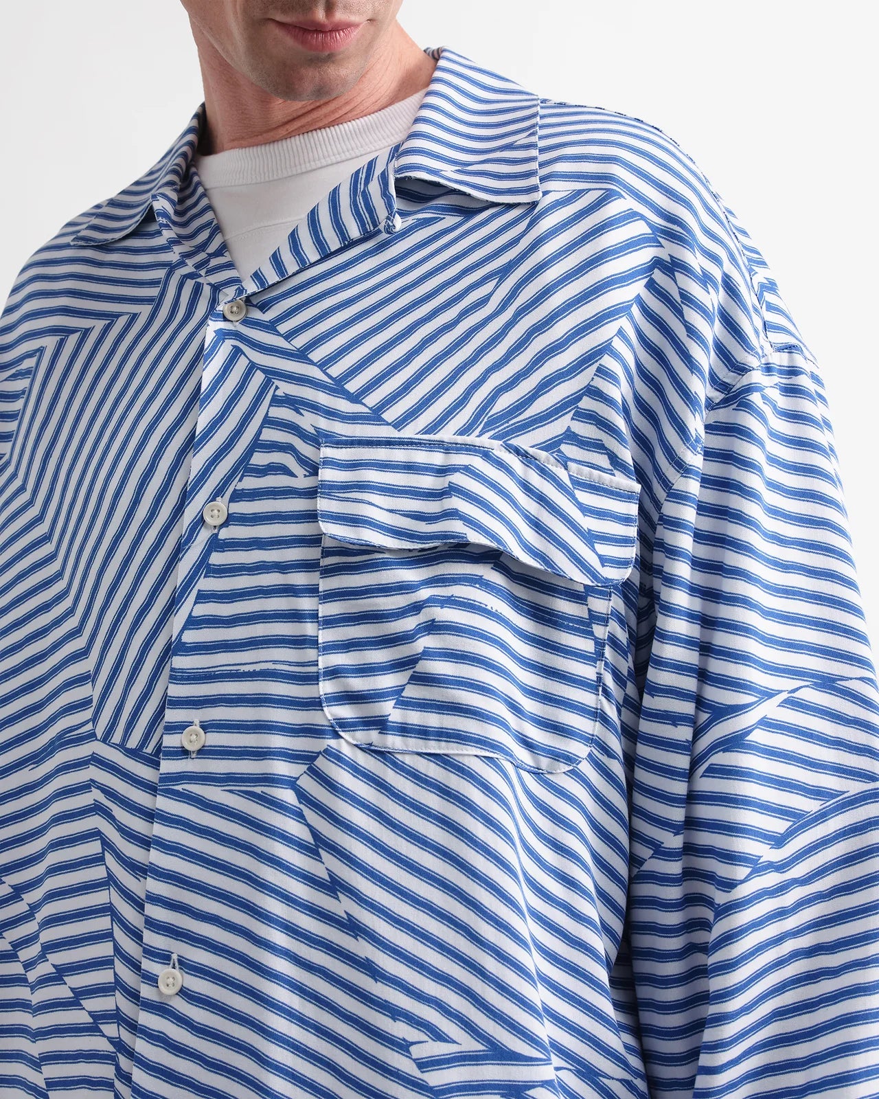 Wray Shirt - Blue/White