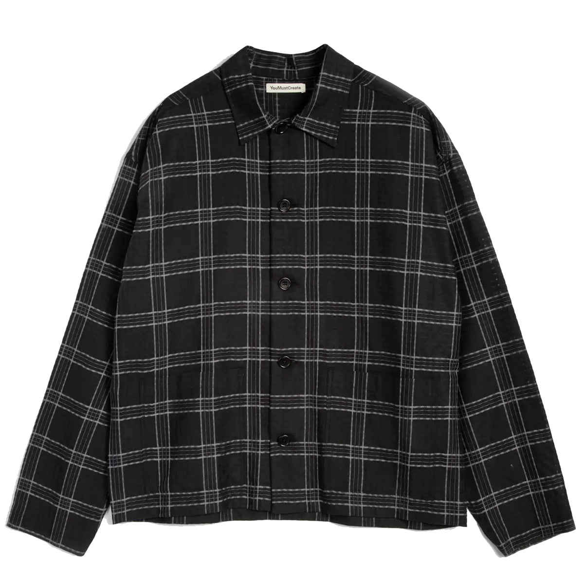 PJ Overshirt - Black/Grey