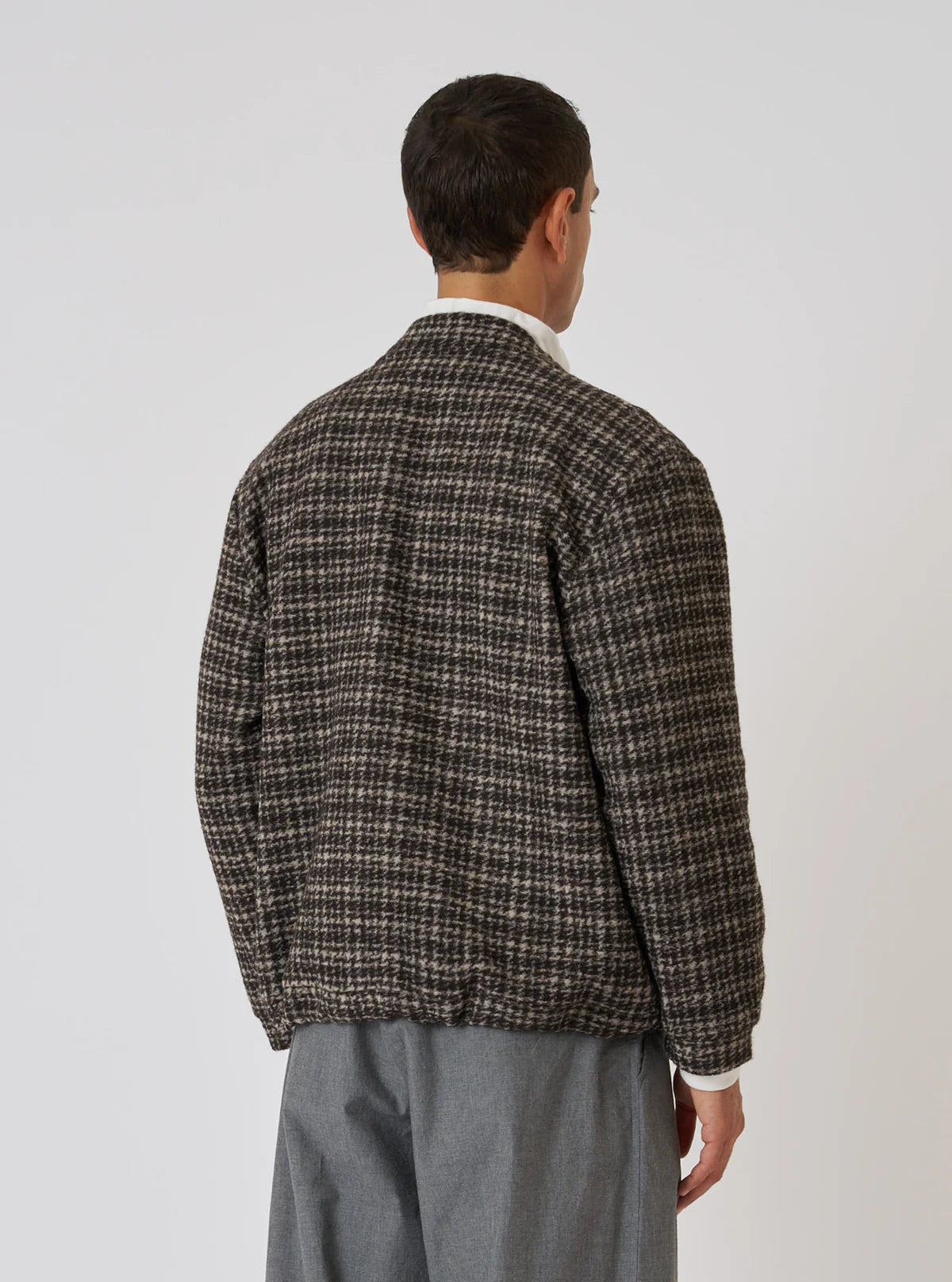 Advance Cardigan - Brown Jacquard Knit