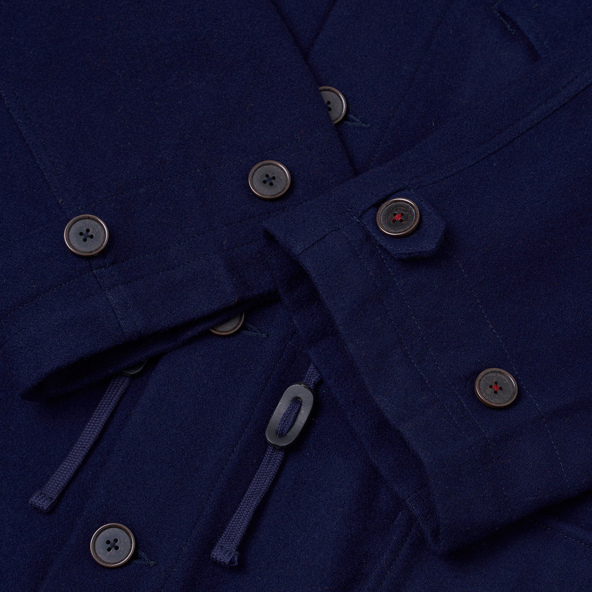 Boston Parka - Navy Mowbray Wool