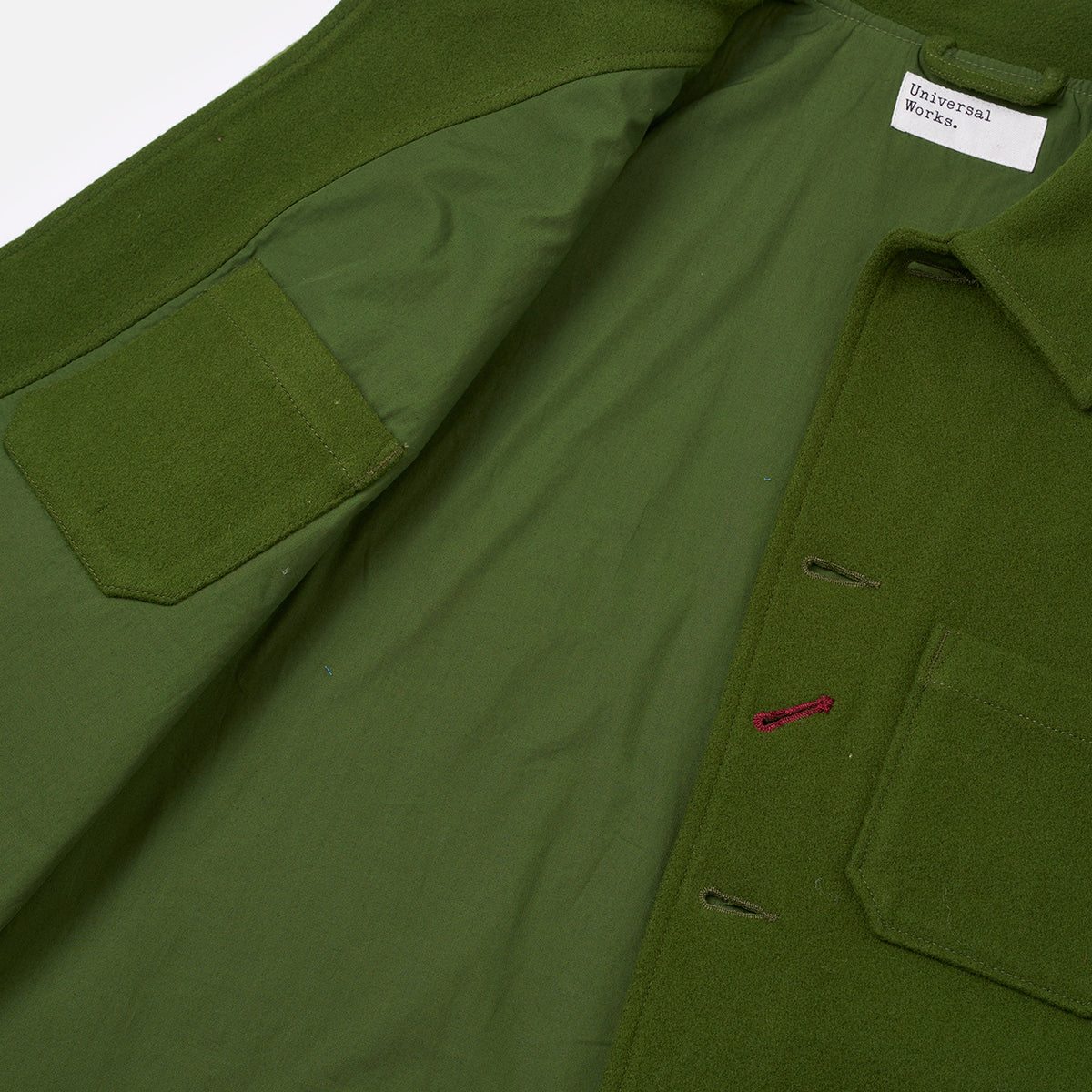 Ives Jacket - Green Mowbray Wool