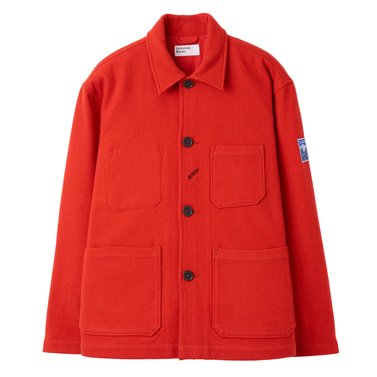 Ives Jacket - Orange Mowbray Wool