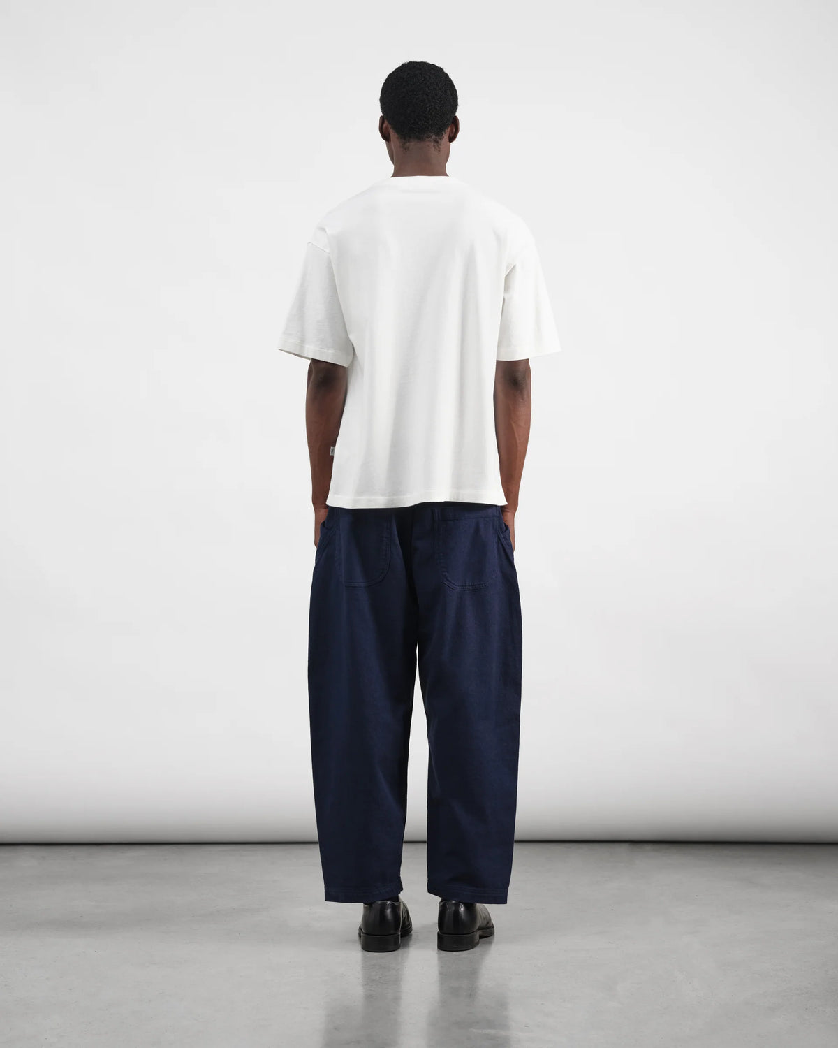 Twisted Seam Trouser - Navy