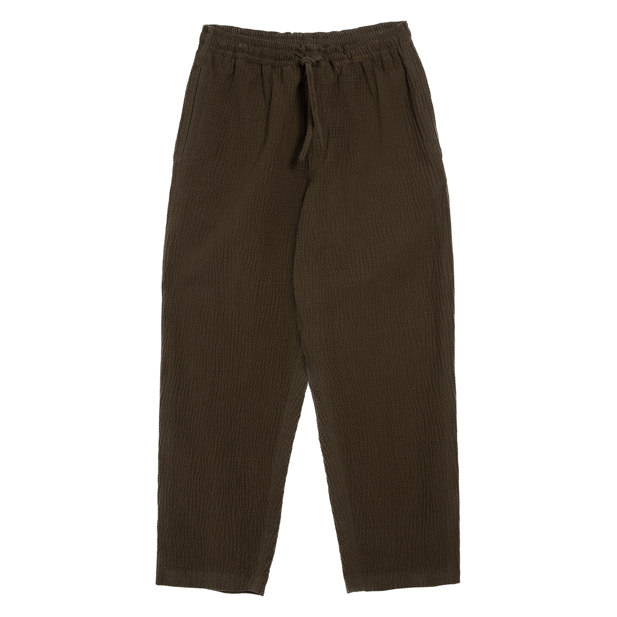 Alva Skate Trousers - Green Seersucker