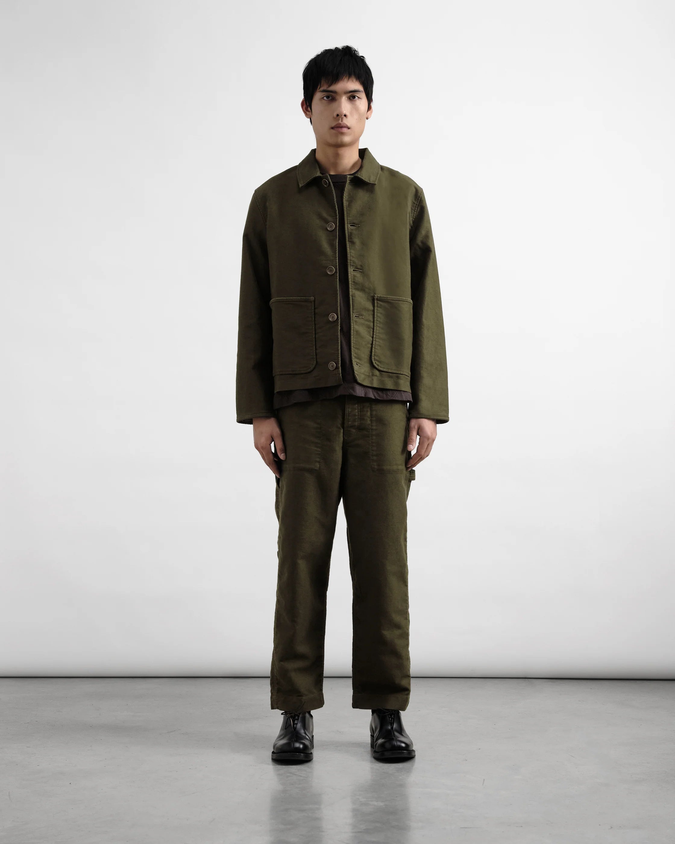 Painter Trouser - Olive Moleskin