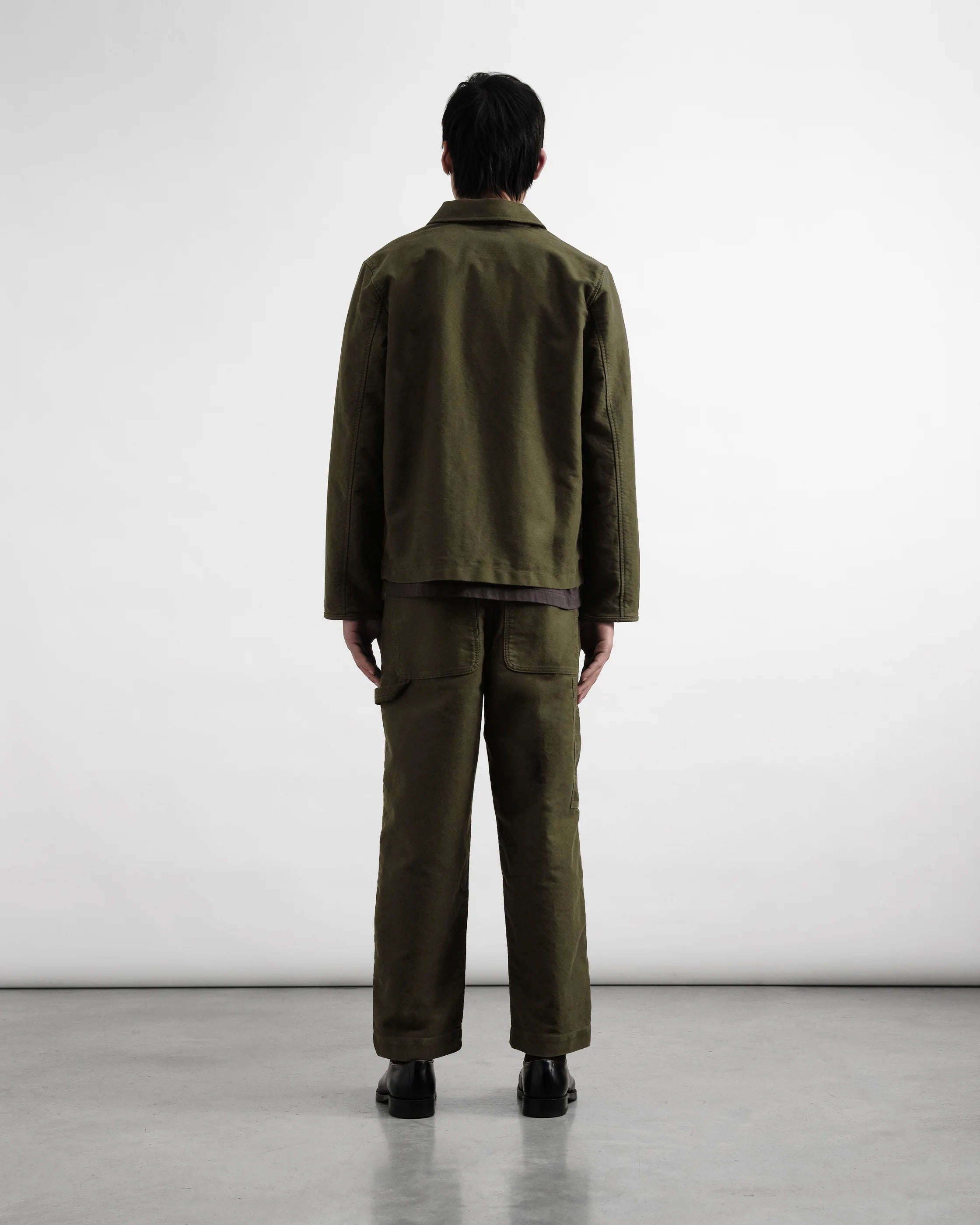 Painter Trouser - Olive Moleskin